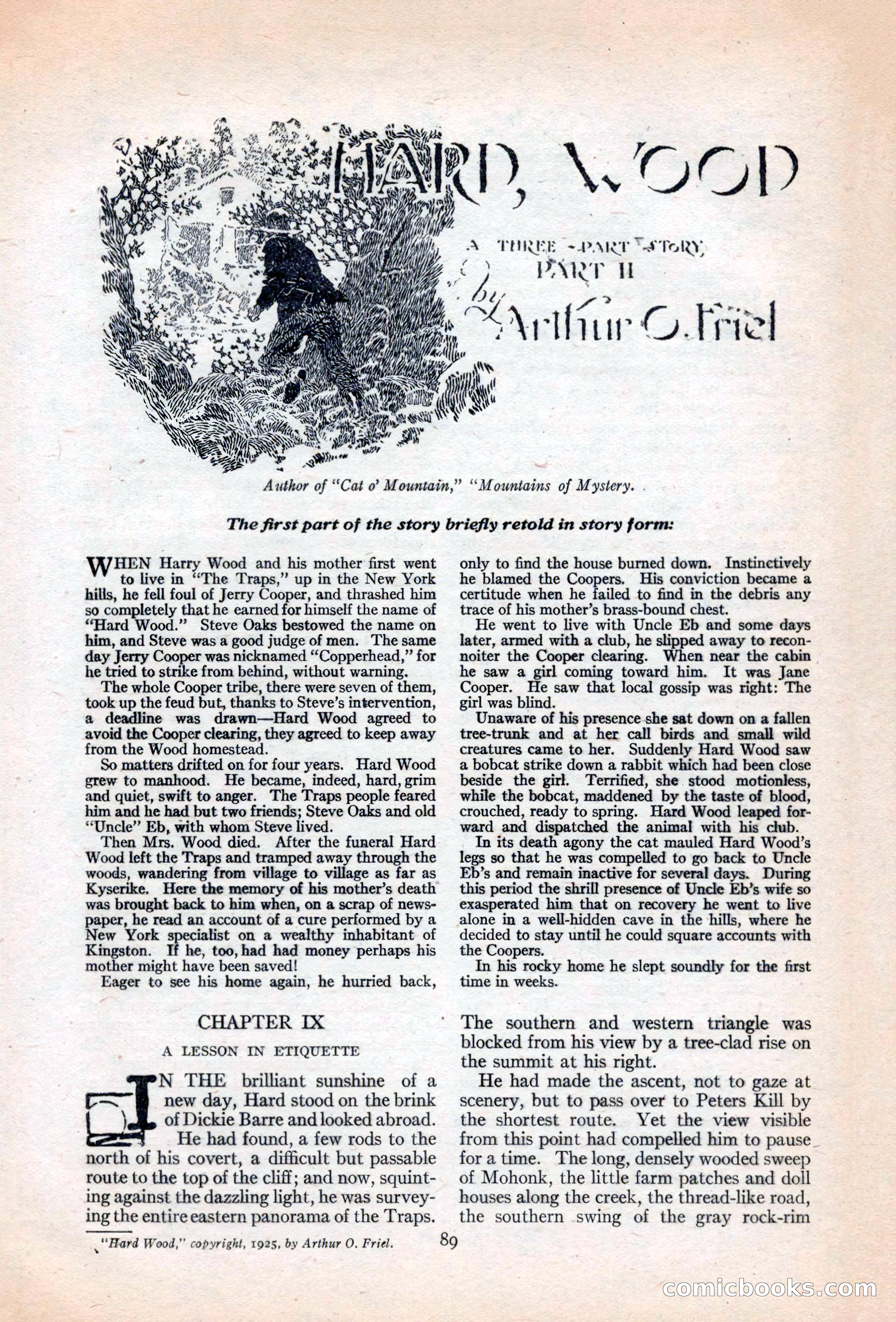 Adventure Magazine, May 20, 1925 — page 103 of 208