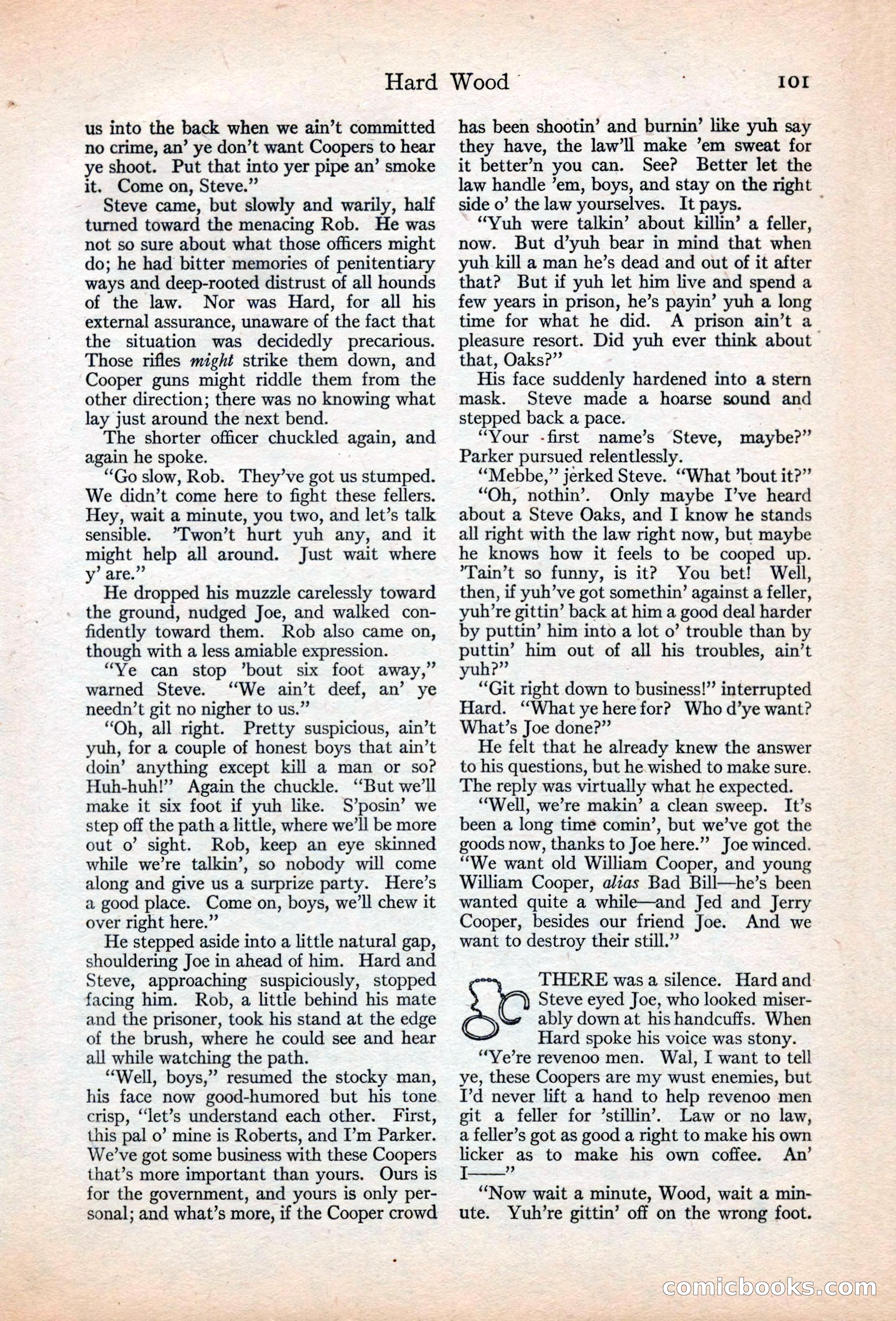 Adventure Magazine, May 20, 1925 — page 115 of 208