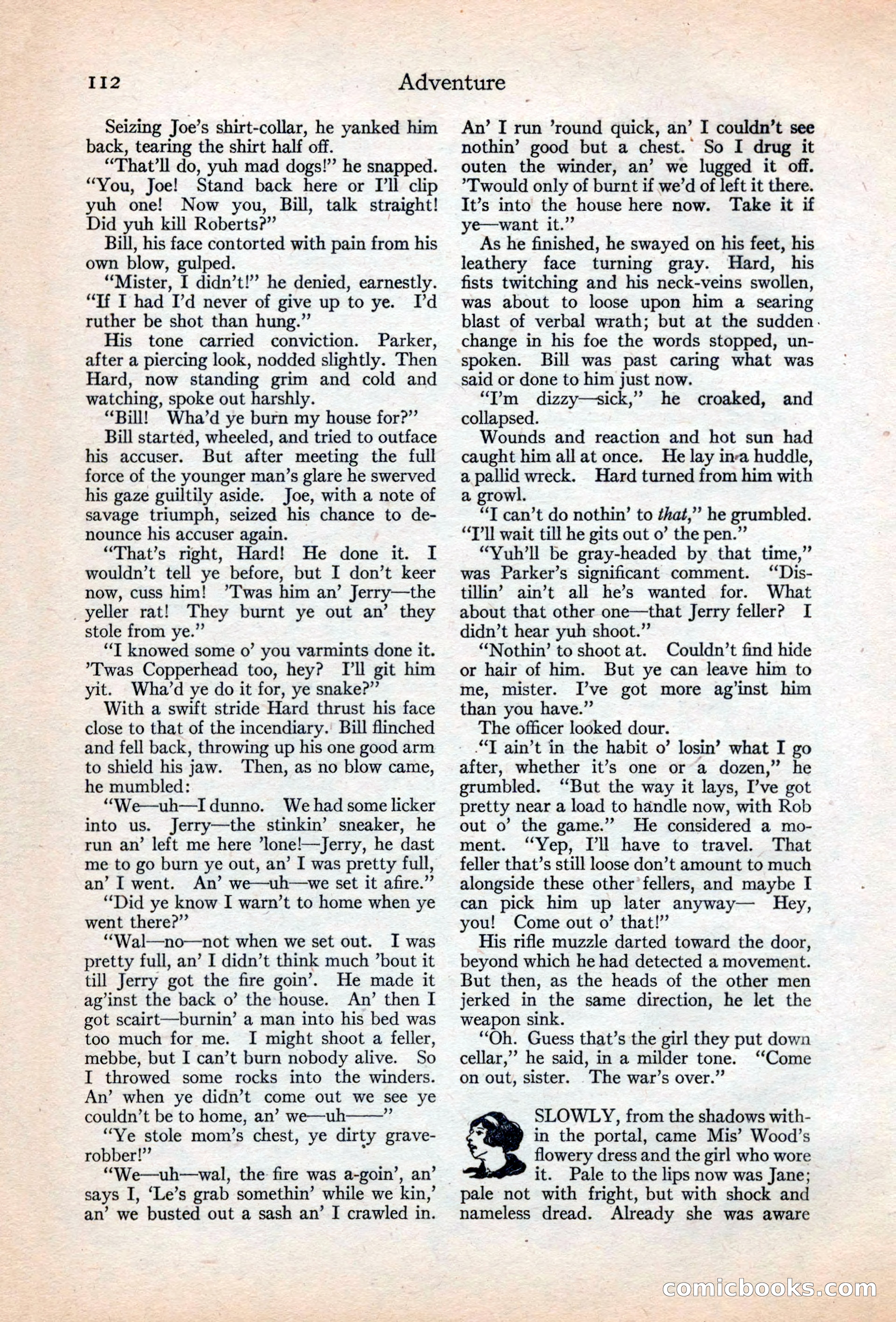 Adventure Magazine, May 20, 1925 — page 126 of 208