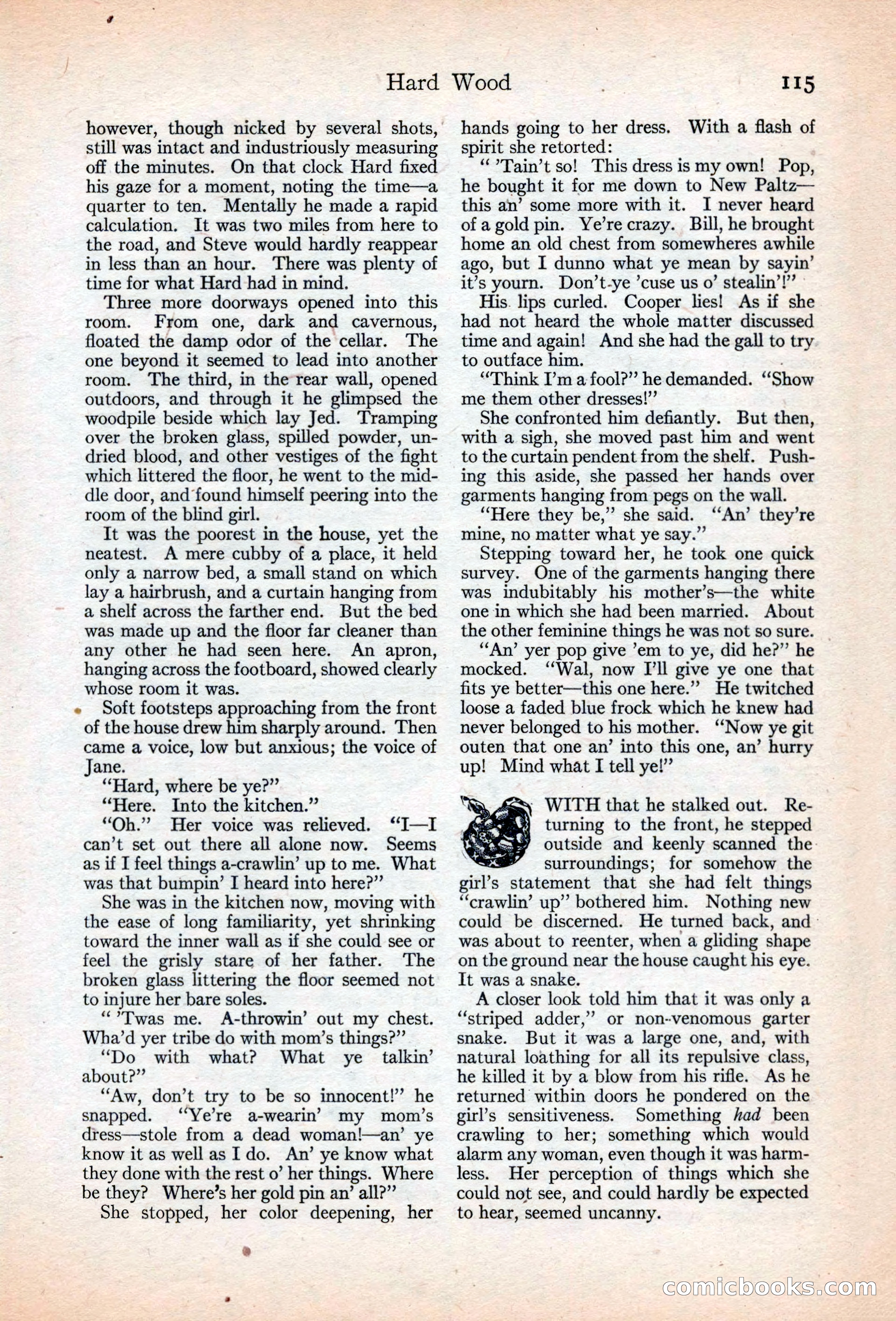 Adventure Magazine, May 20, 1925 — page 129 of 208