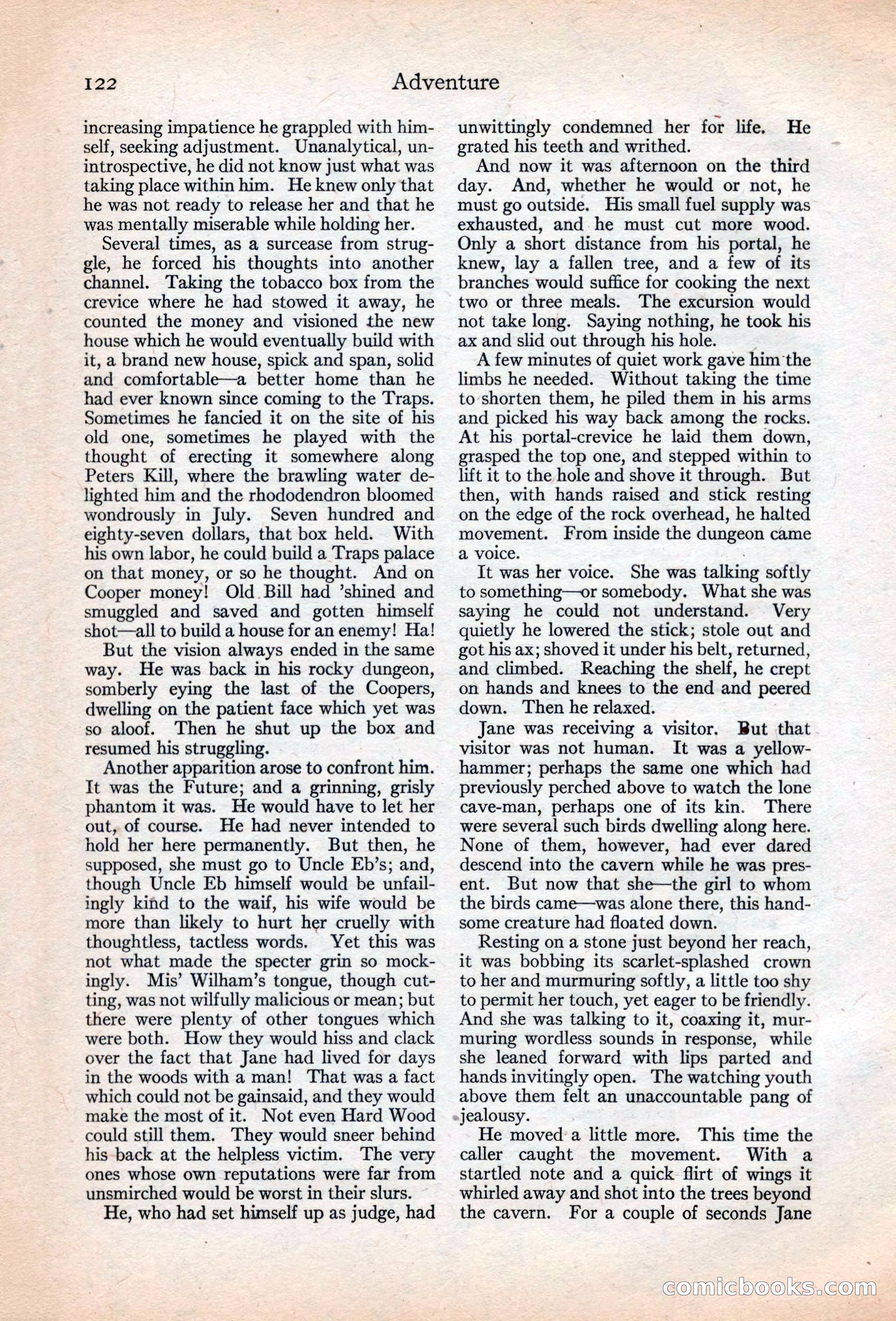 Adventure Magazine, May 20, 1925 — page 136 of 208