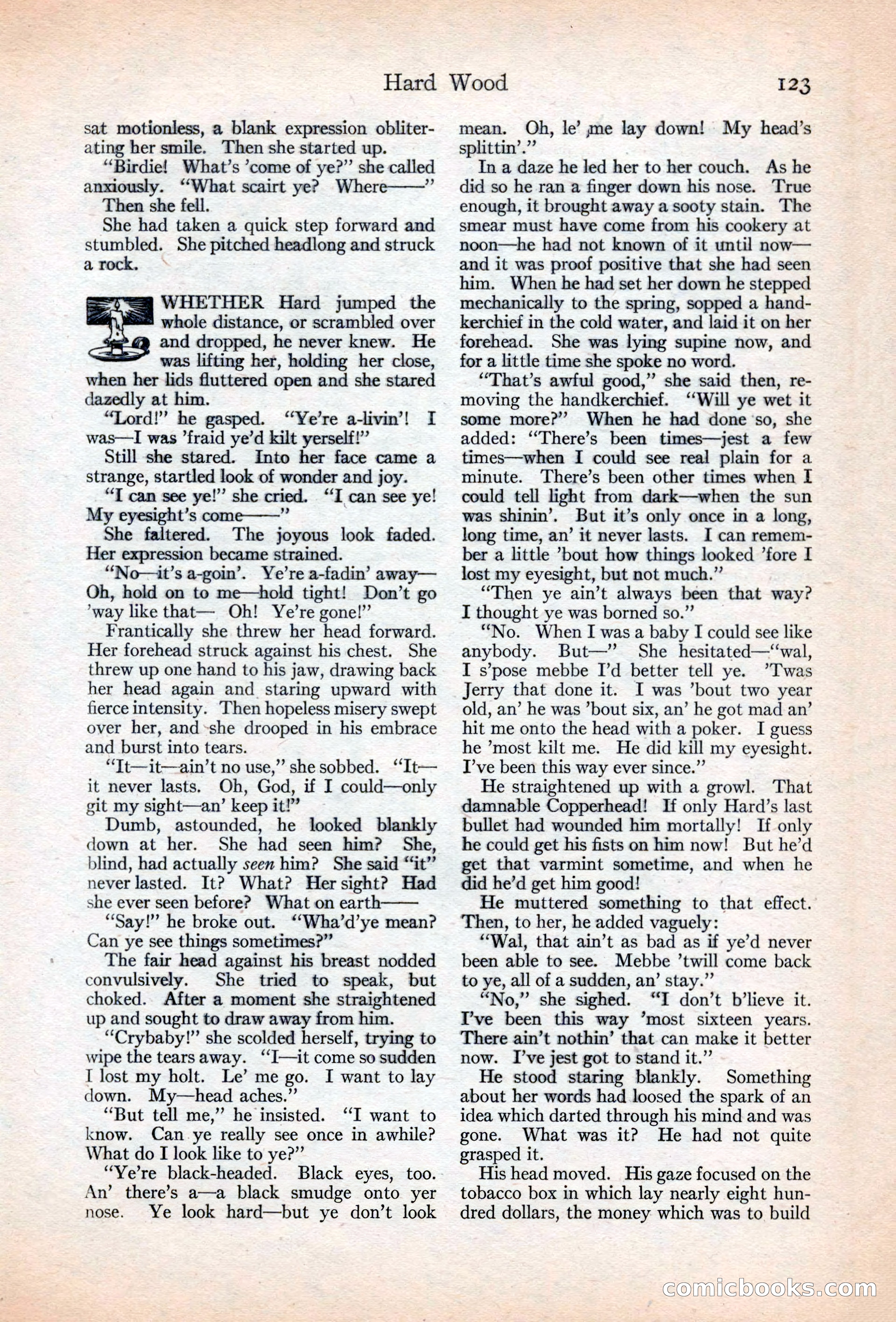 Adventure Magazine, May 20, 1925 — page 137 of 208