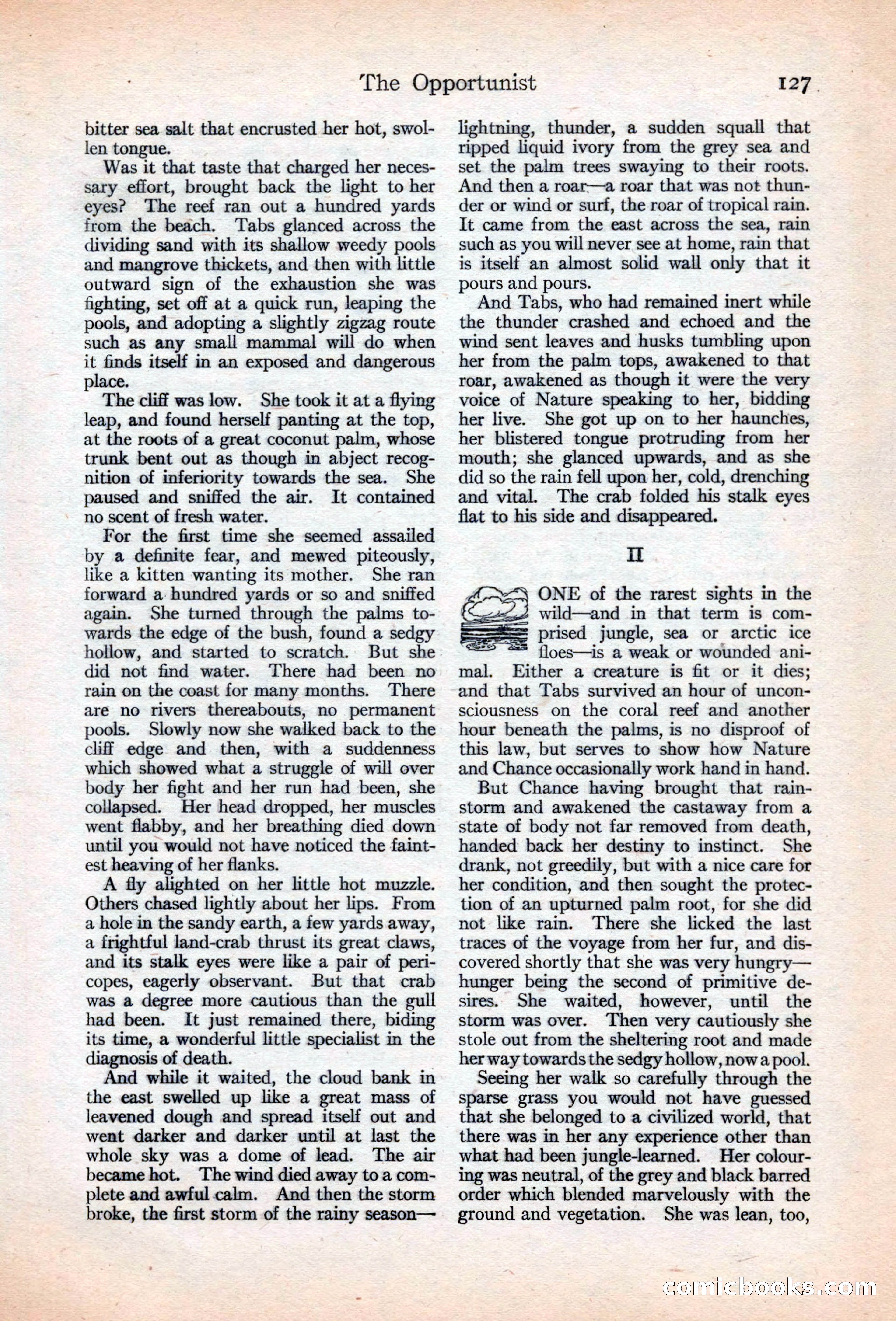 Adventure Magazine, May 20, 1925 — page 141 of 208