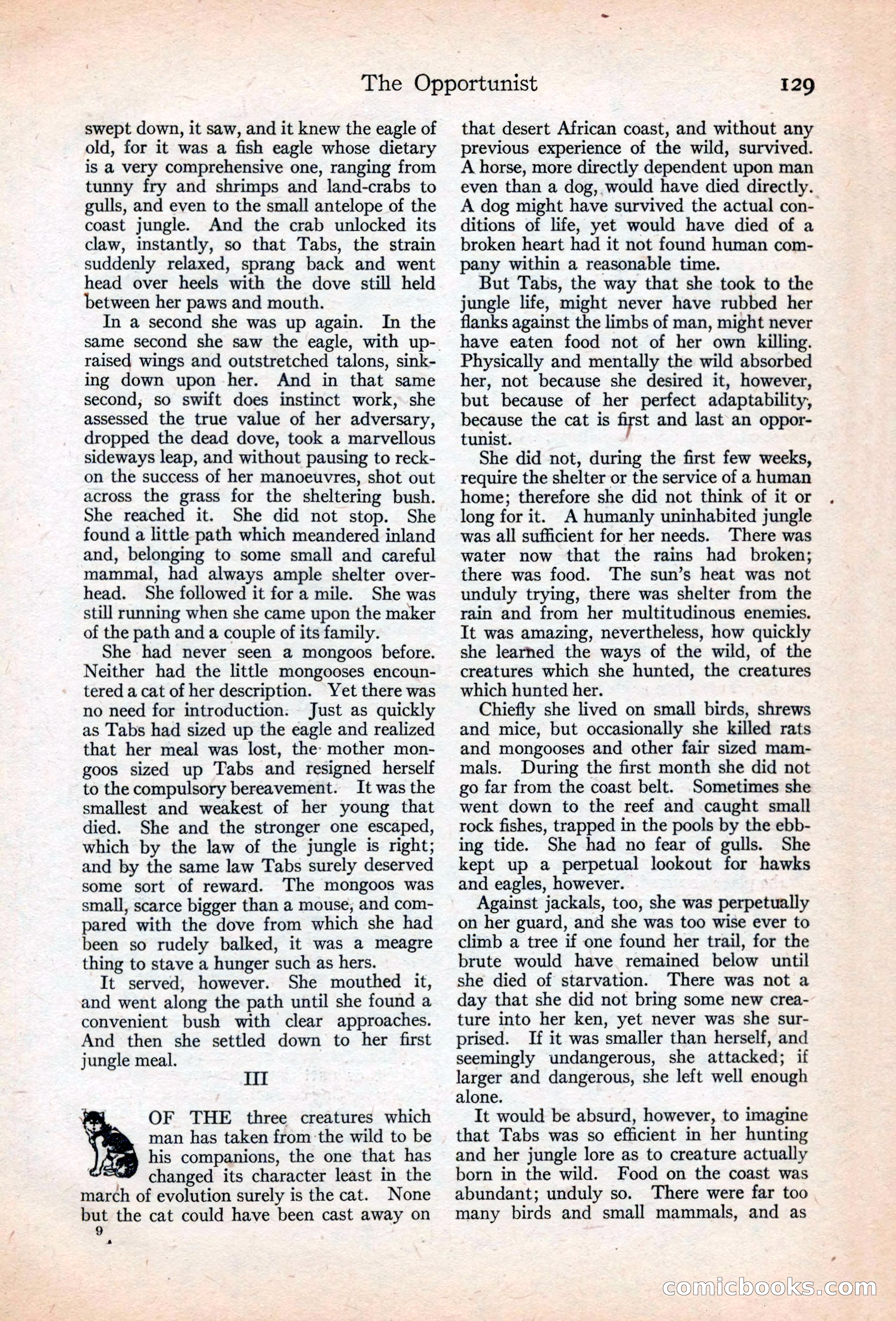 Adventure Magazine, May 20, 1925 — page 143 of 208