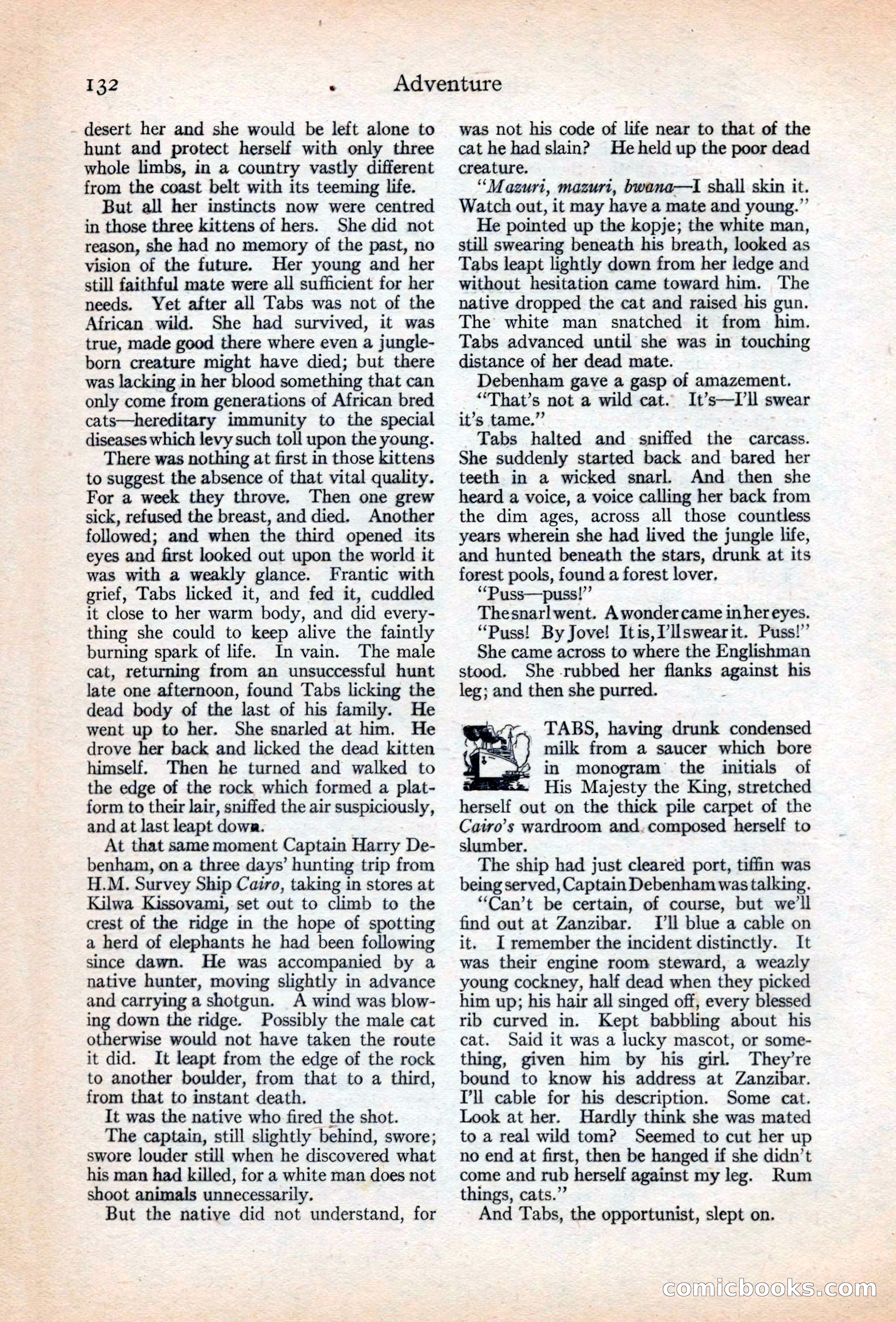 Adventure Magazine, May 20, 1925 — page 146 of 208