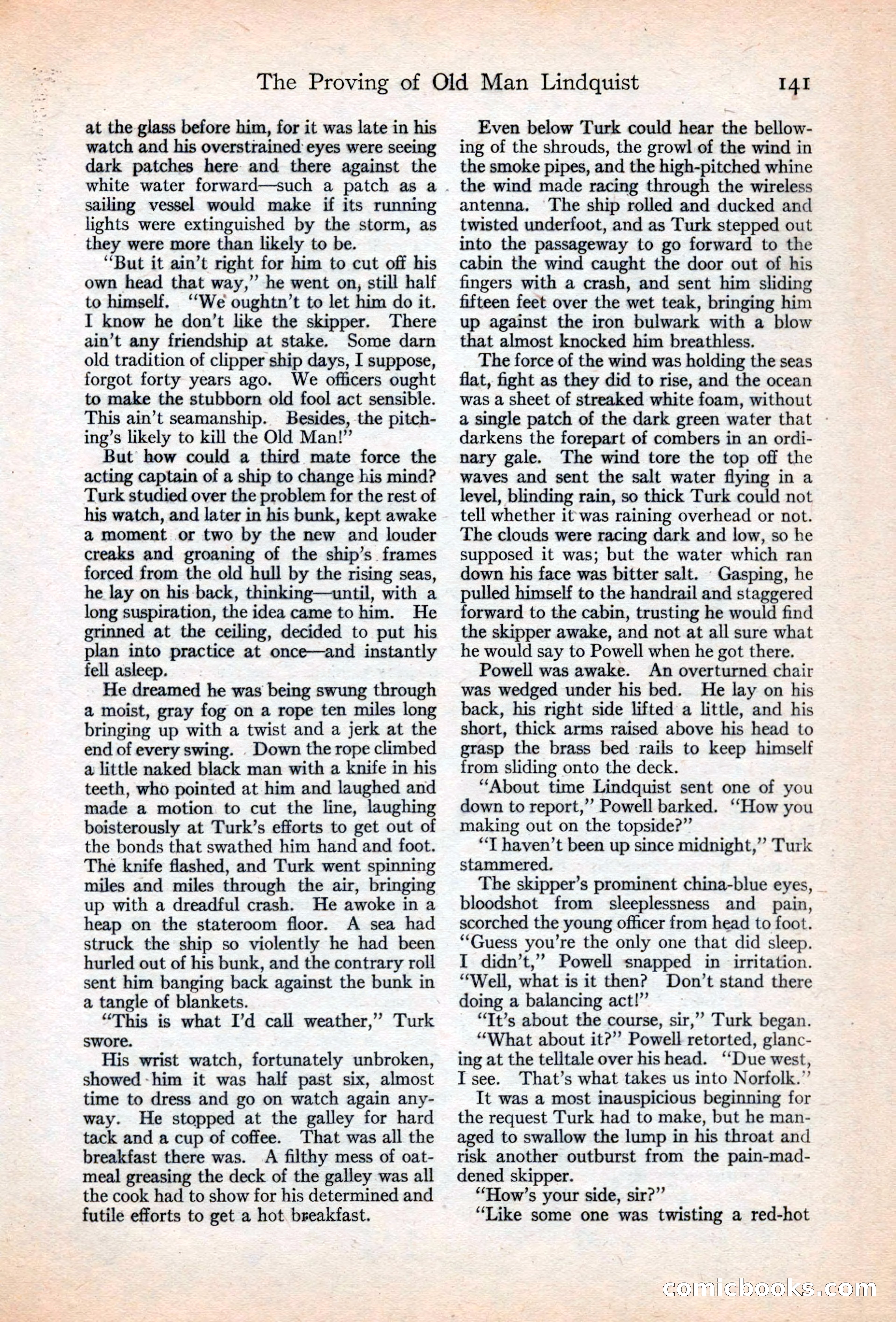 Adventure Magazine, May 20, 1925 — page 155 of 208