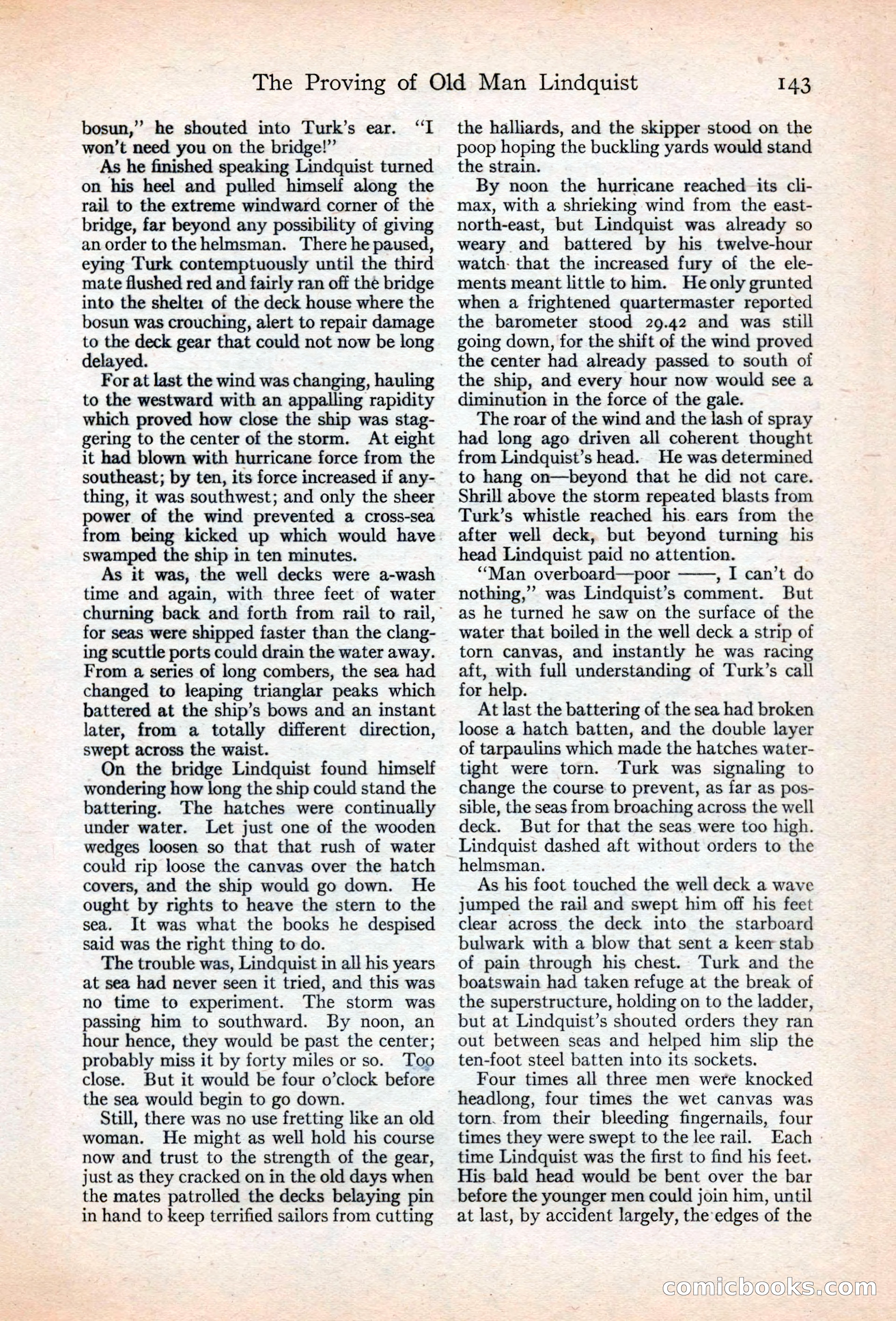Adventure Magazine, May 20, 1925 — page 157 of 208