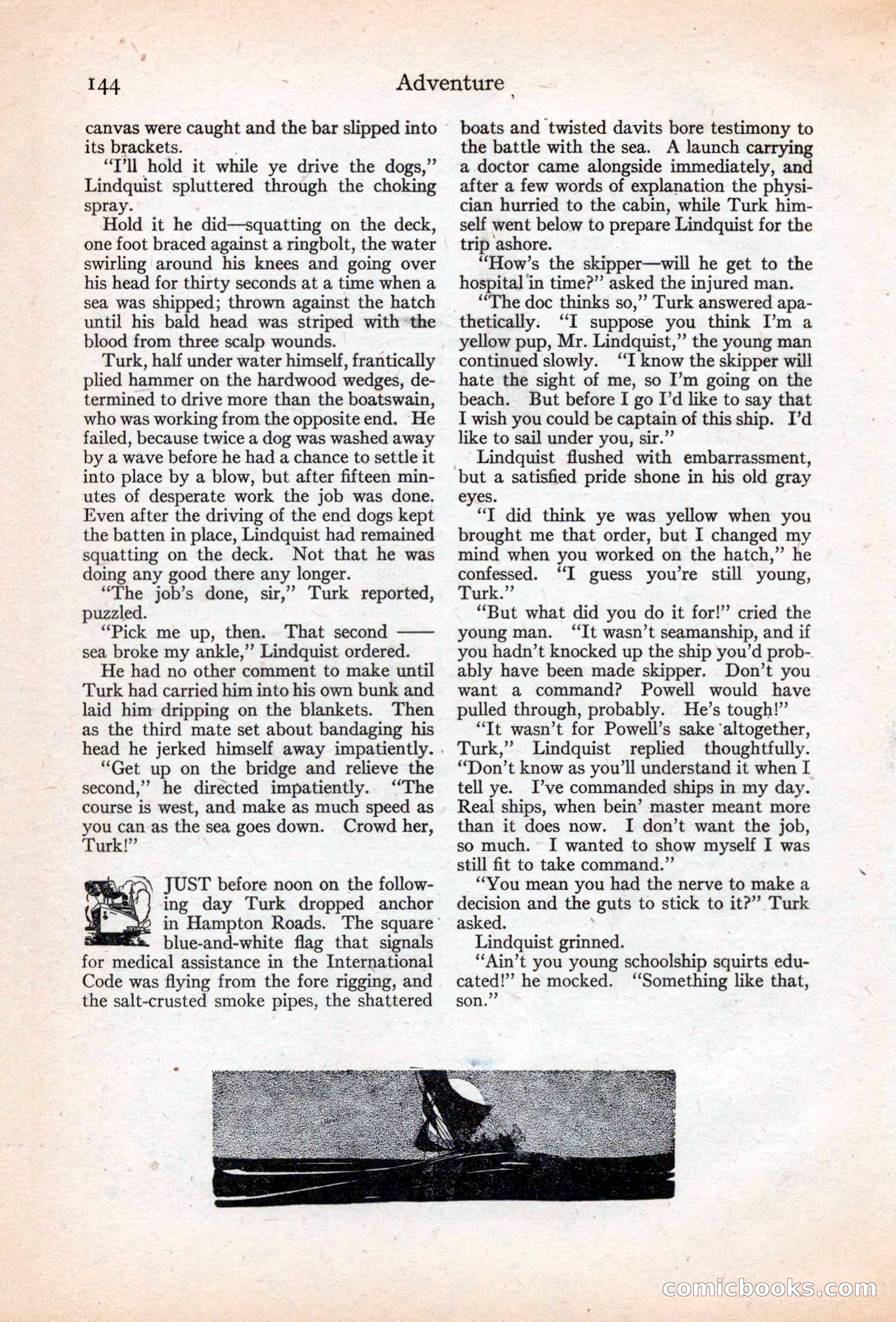 Adventure Magazine, May 20, 1925 — page 158 of 208