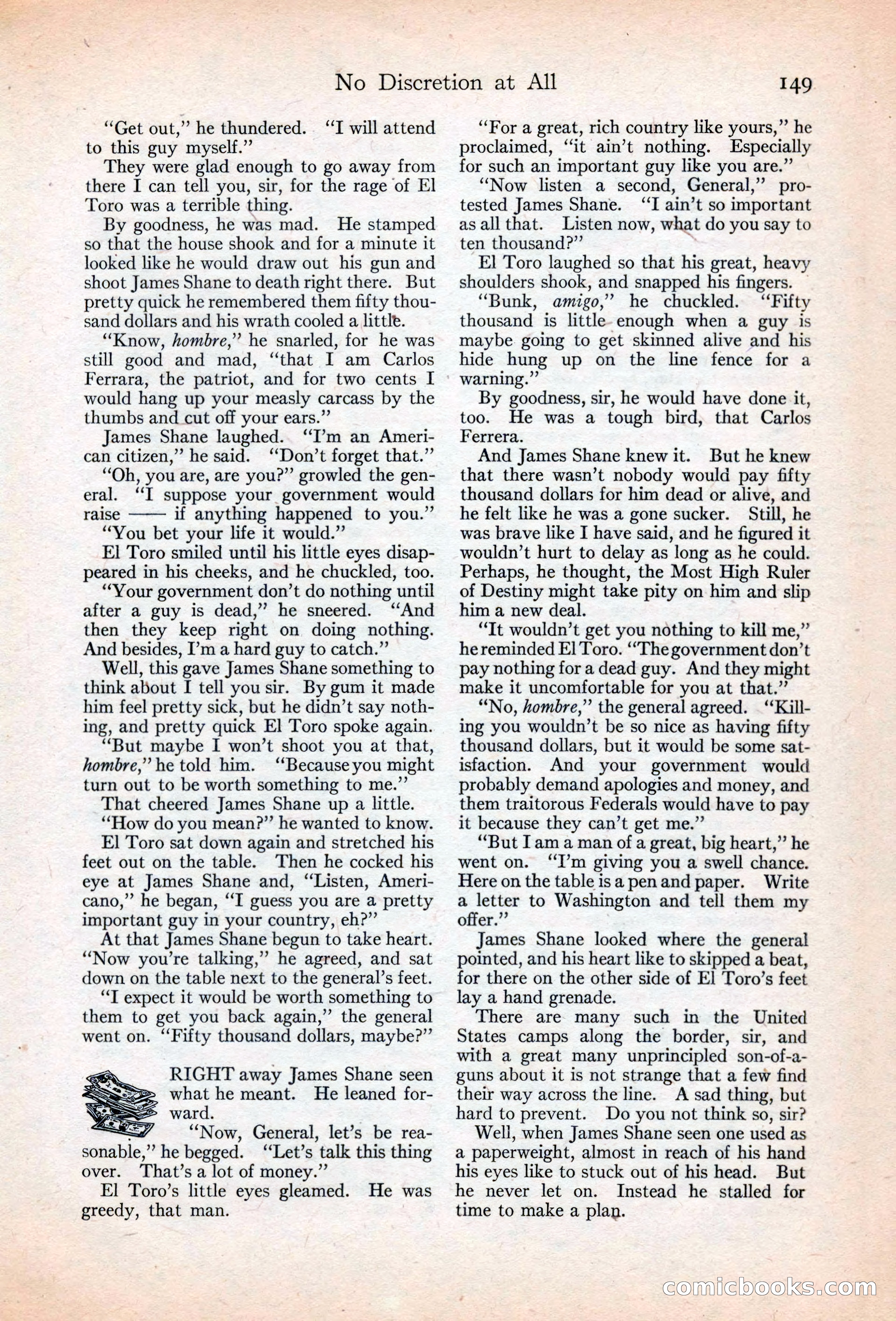 Adventure Magazine, May 20, 1925 — page 163 of 208