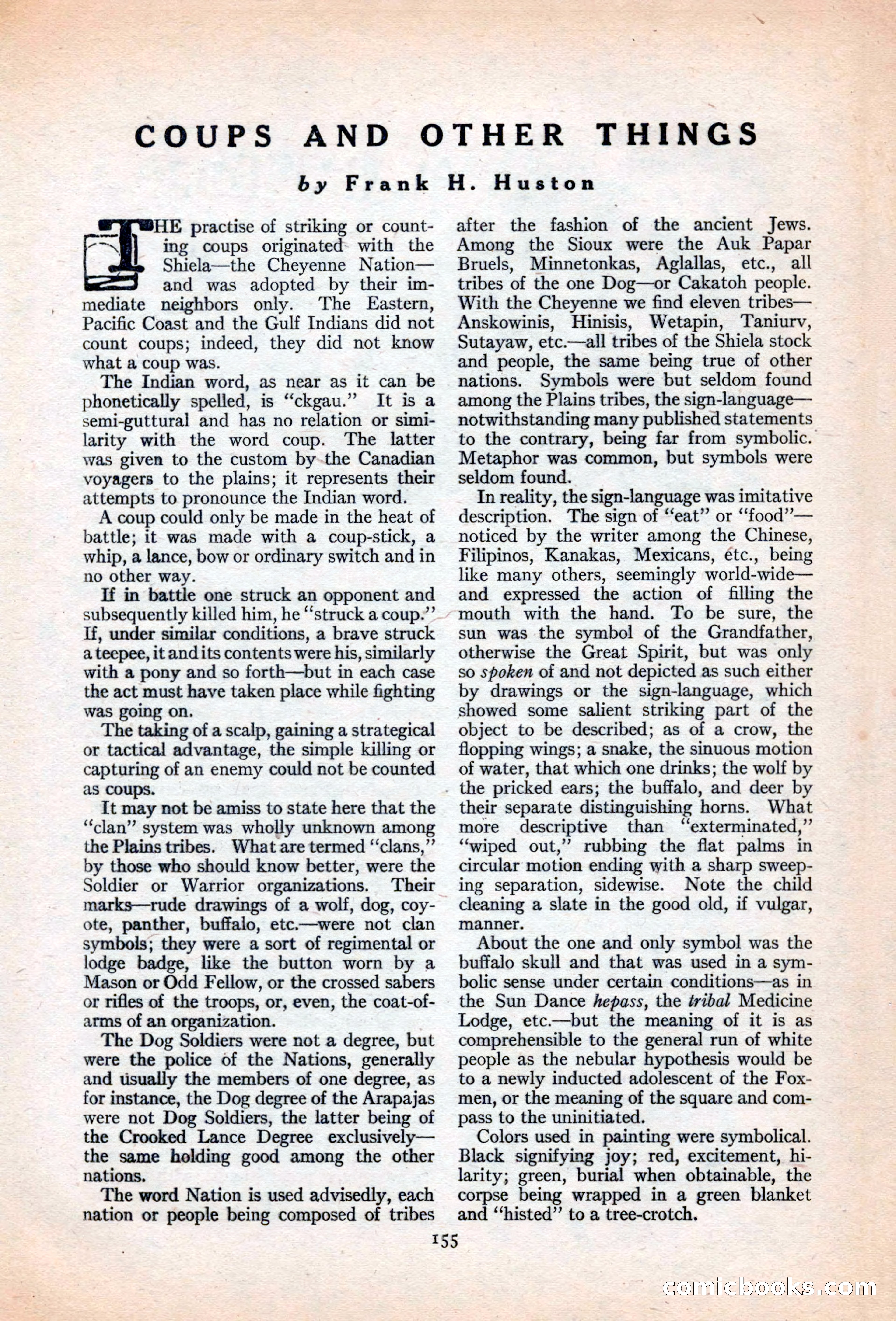 Adventure Magazine, May 20, 1925 — page 169 of 208