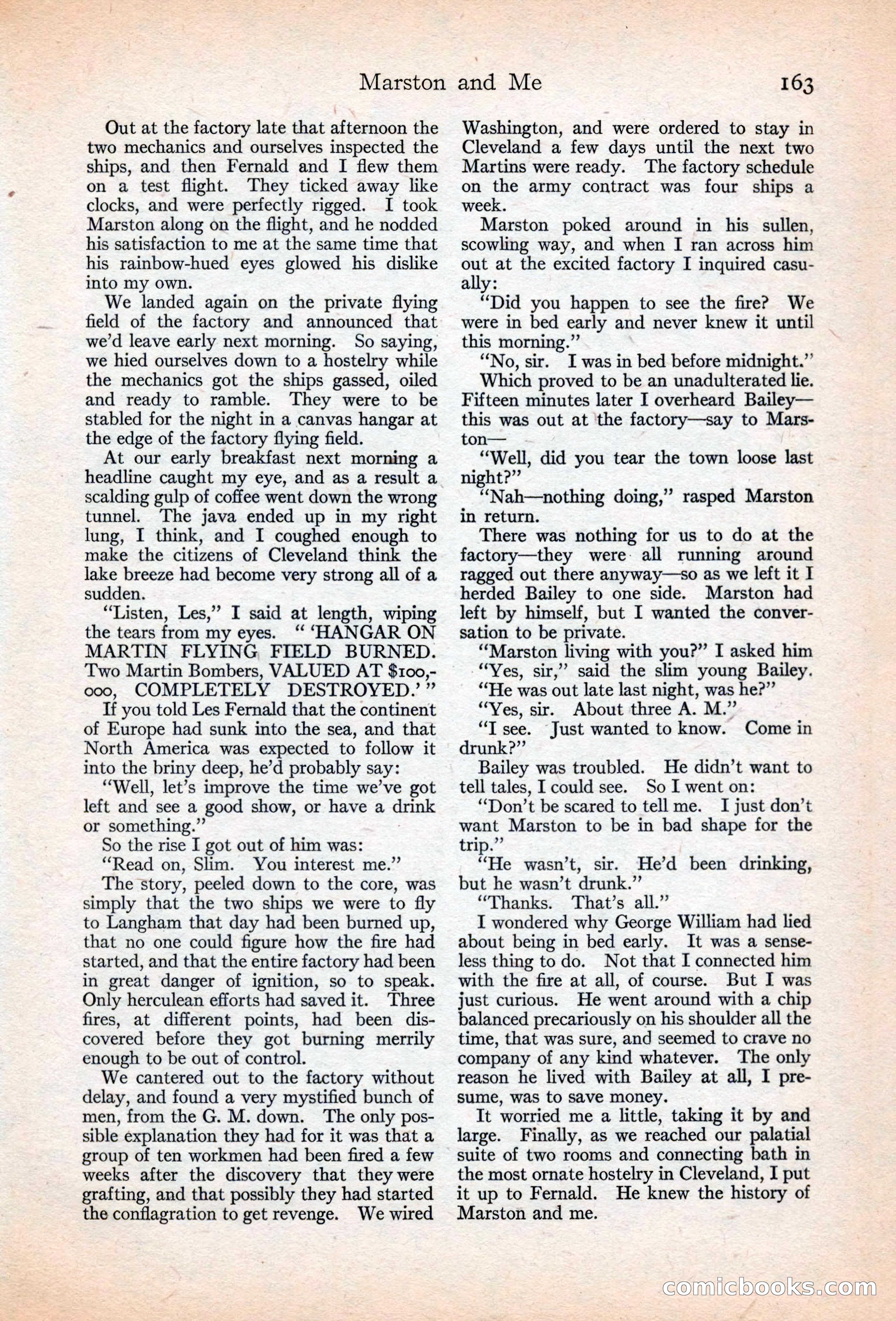 Adventure Magazine, May 20, 1925 — page 177 of 208