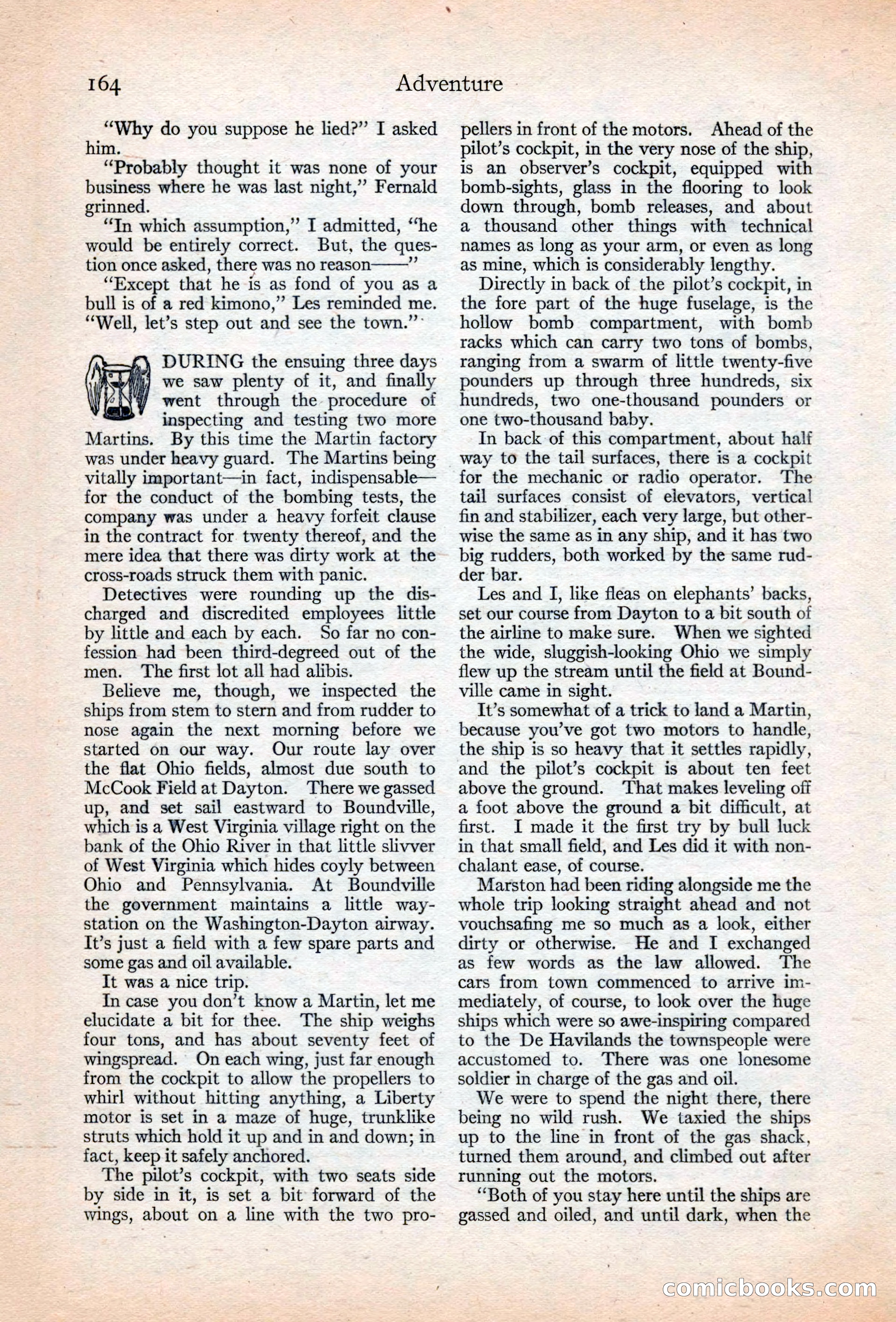 Adventure Magazine, May 20, 1925 — page 178 of 208
