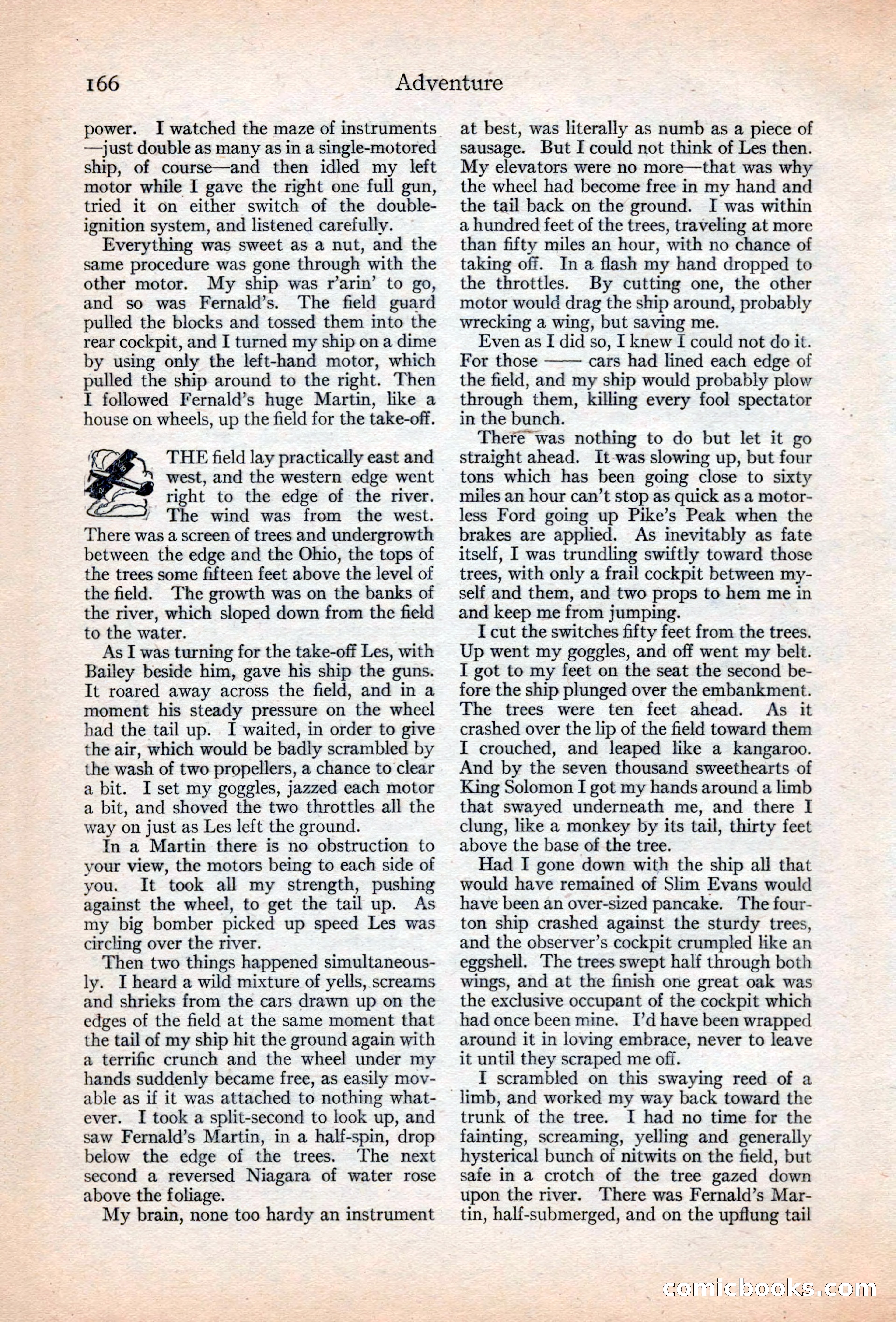 Adventure Magazine, May 20, 1925 — page 180 of 208
