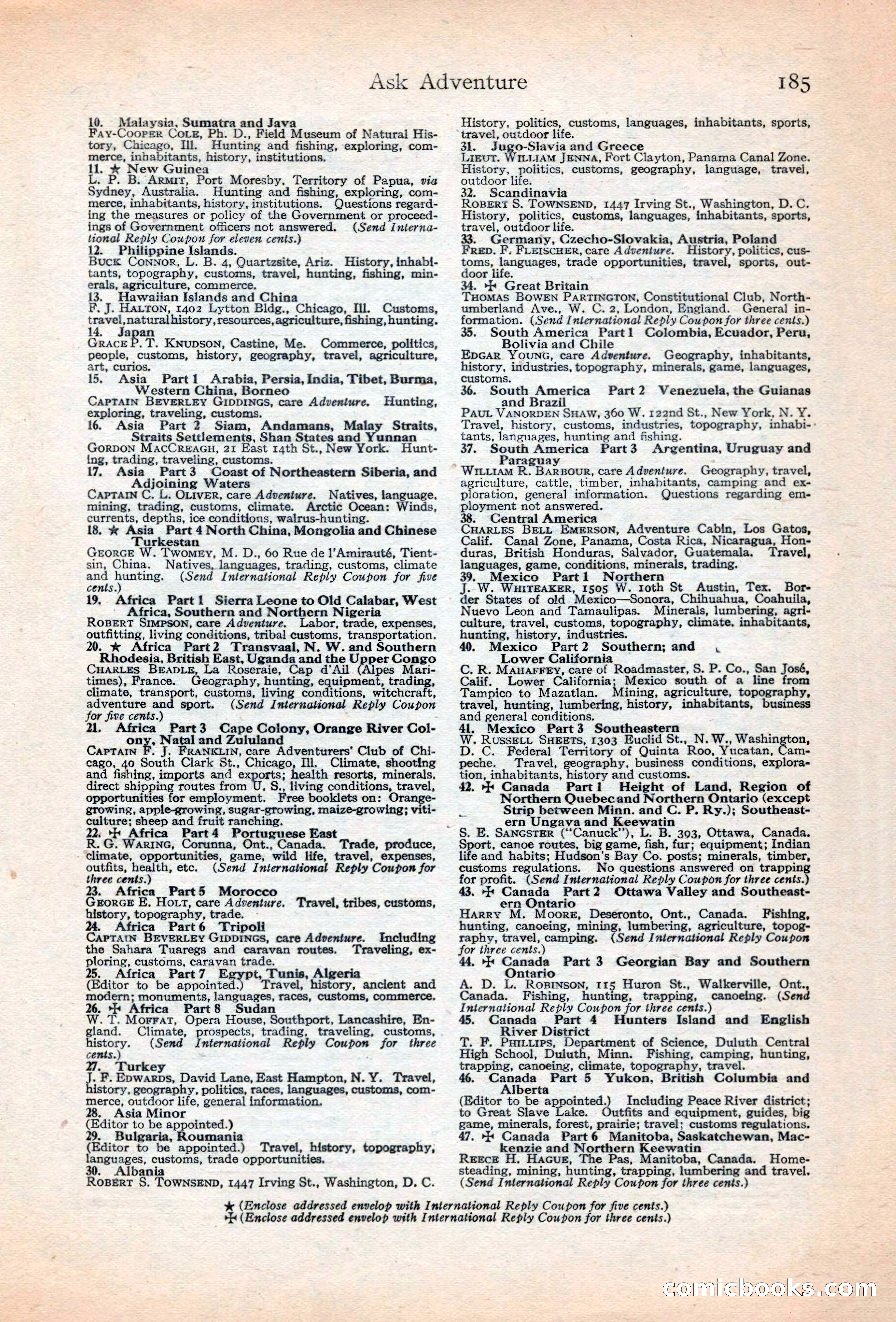 Adventure Magazine, May 20, 1925 — page 199 of 208