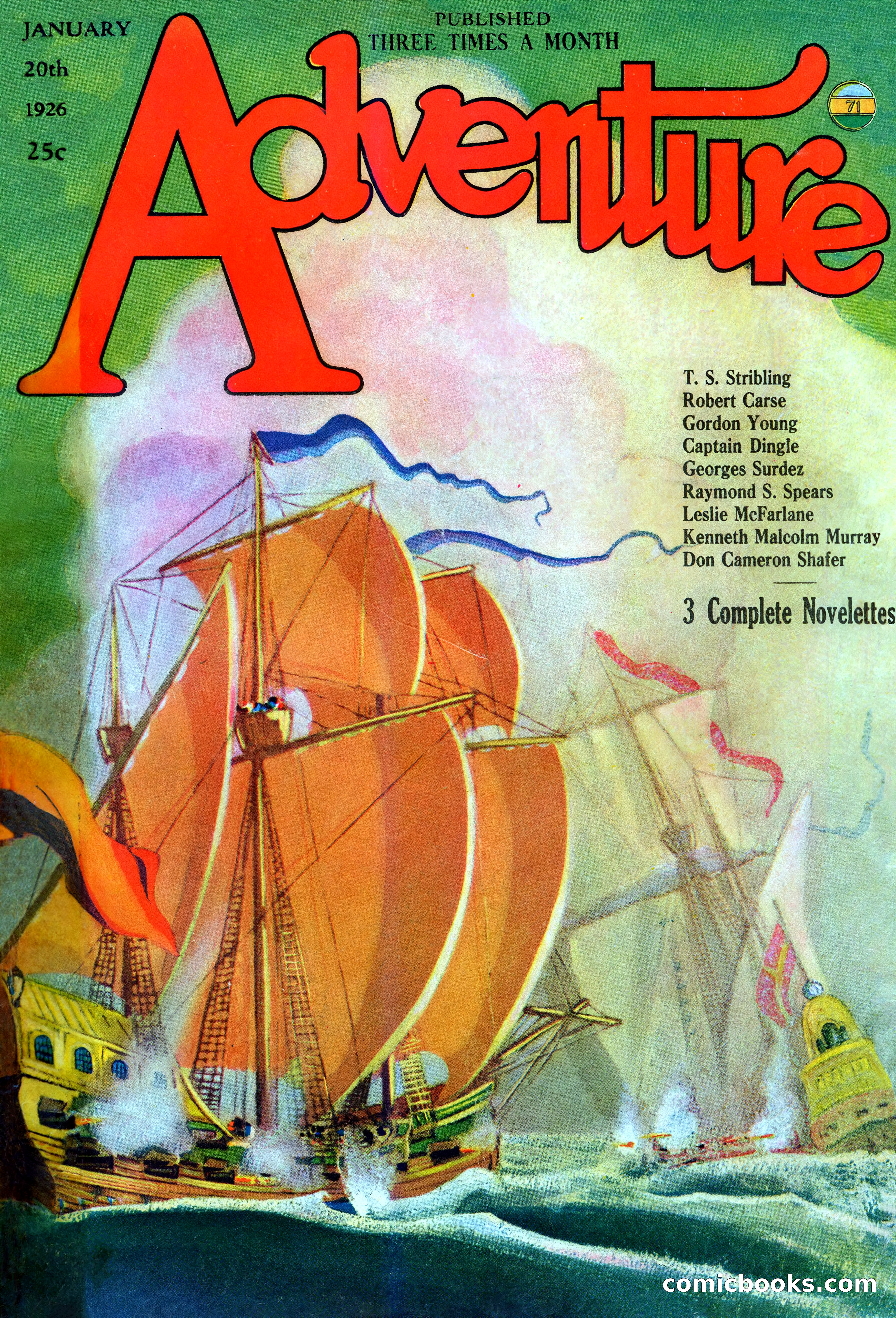 Adventure Magazine Cover
