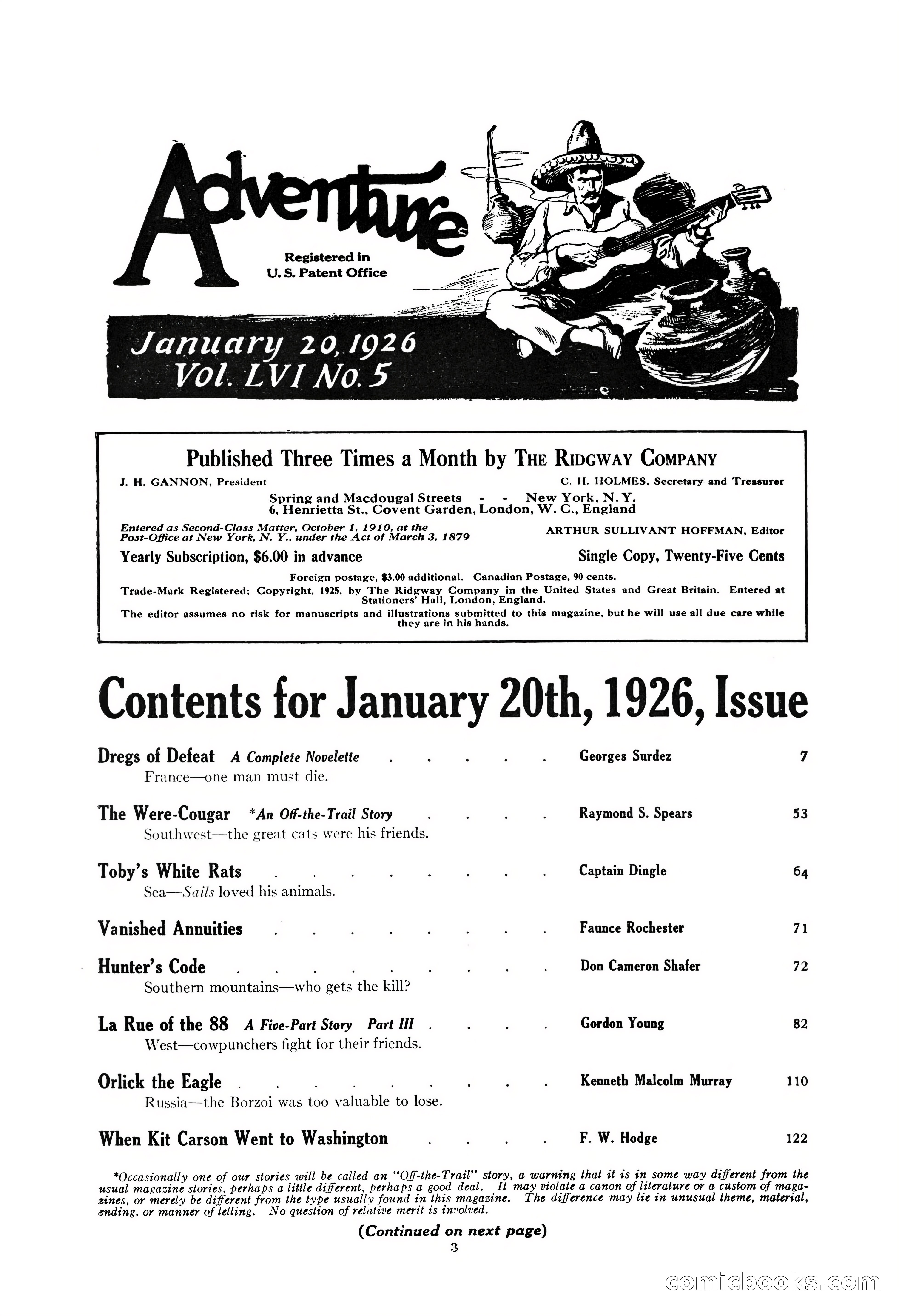 Adventure Magazine Cover — page 5 of 208