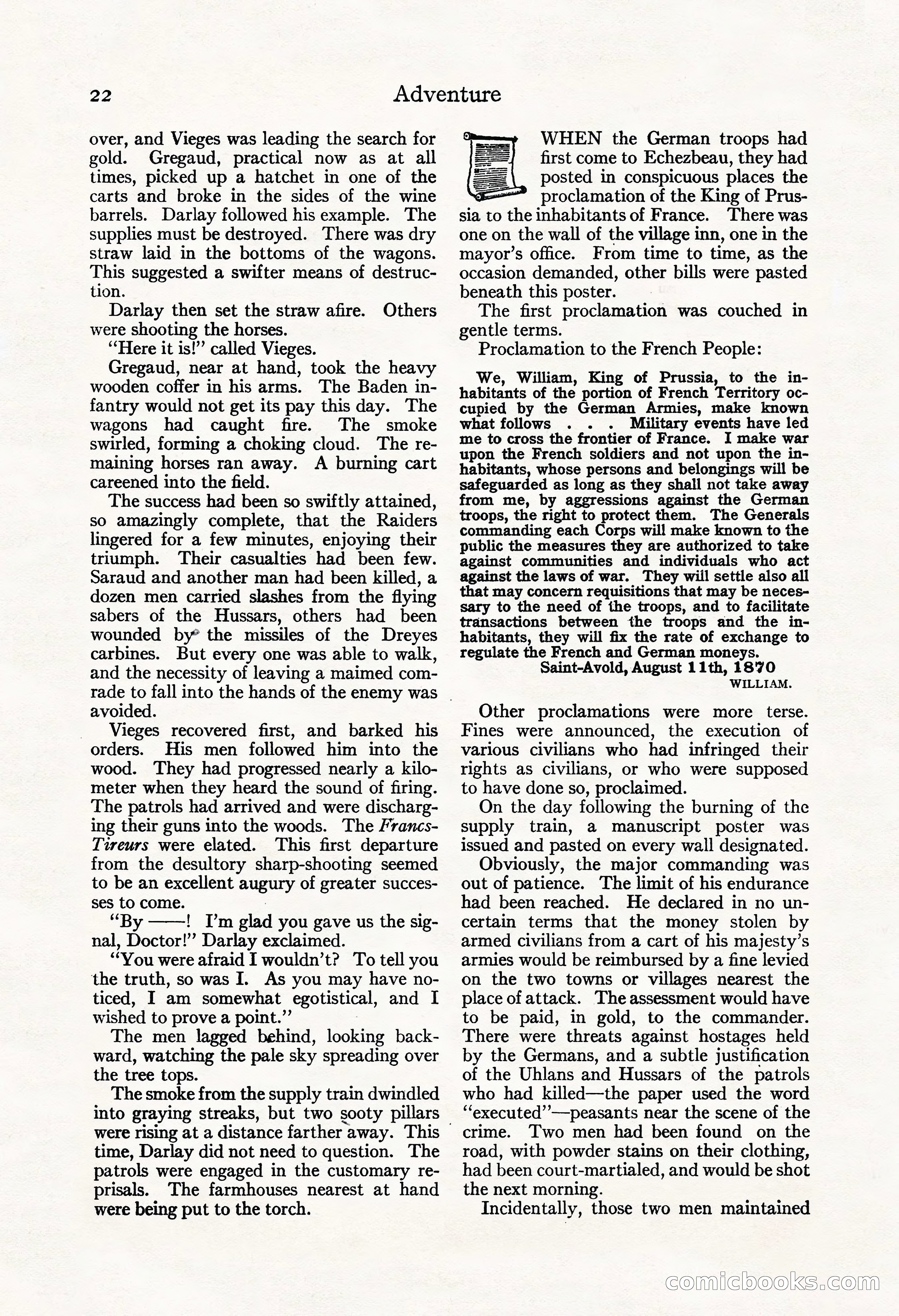 Adventure Magazine Cover — page 36 of 208