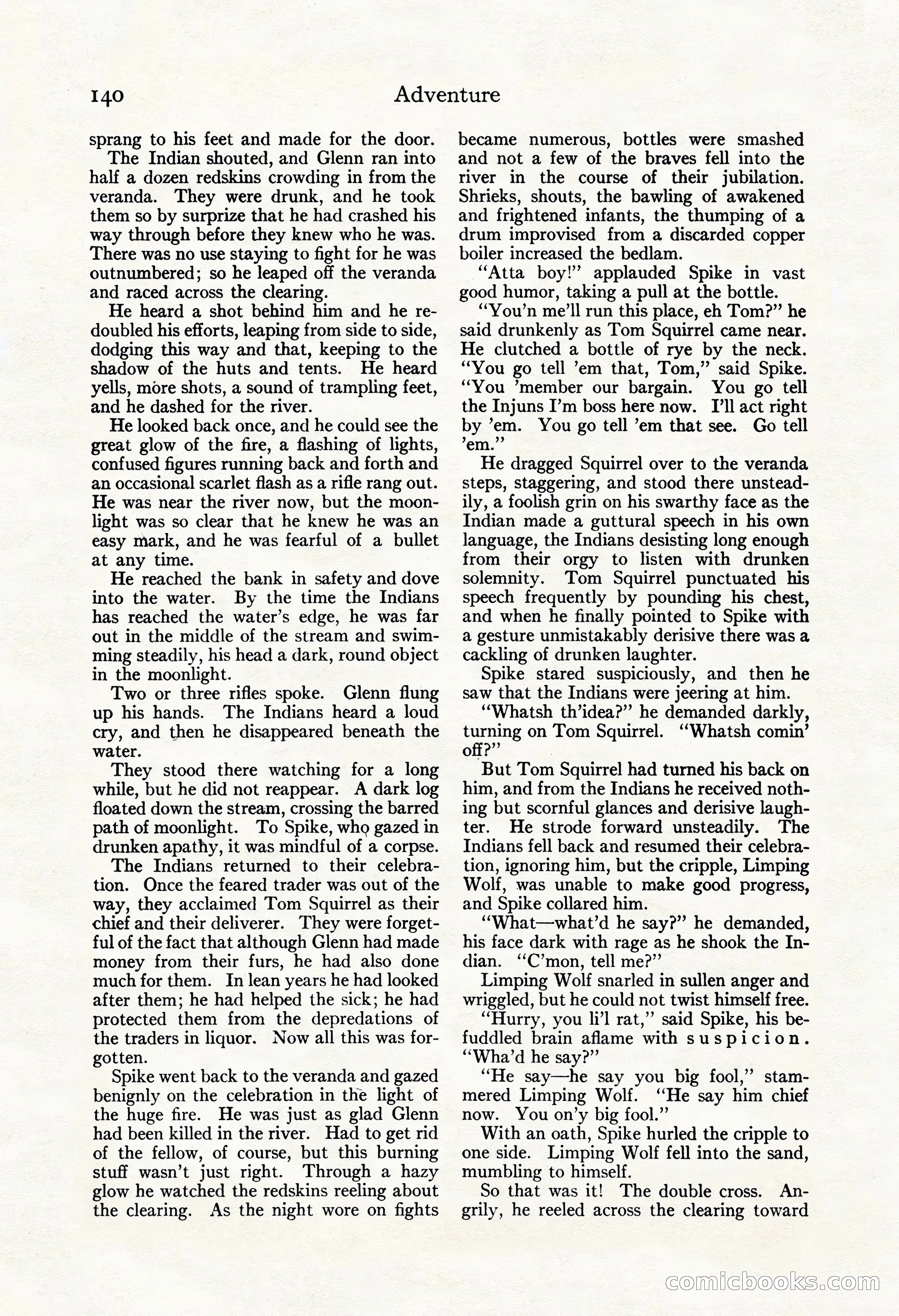 Adventure Magazine Cover — page 154 of 208