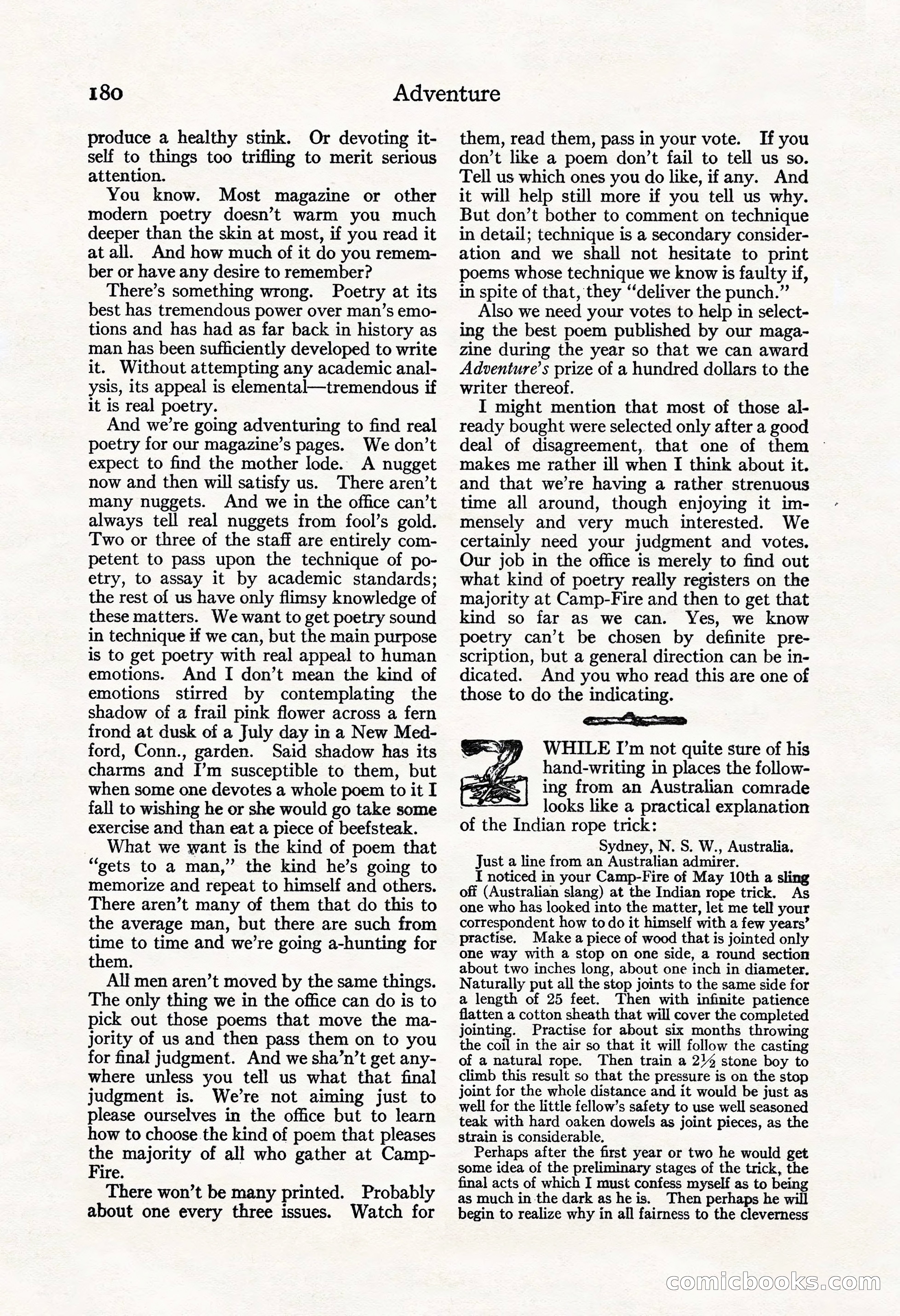 Adventure Magazine Cover — page 194 of 208