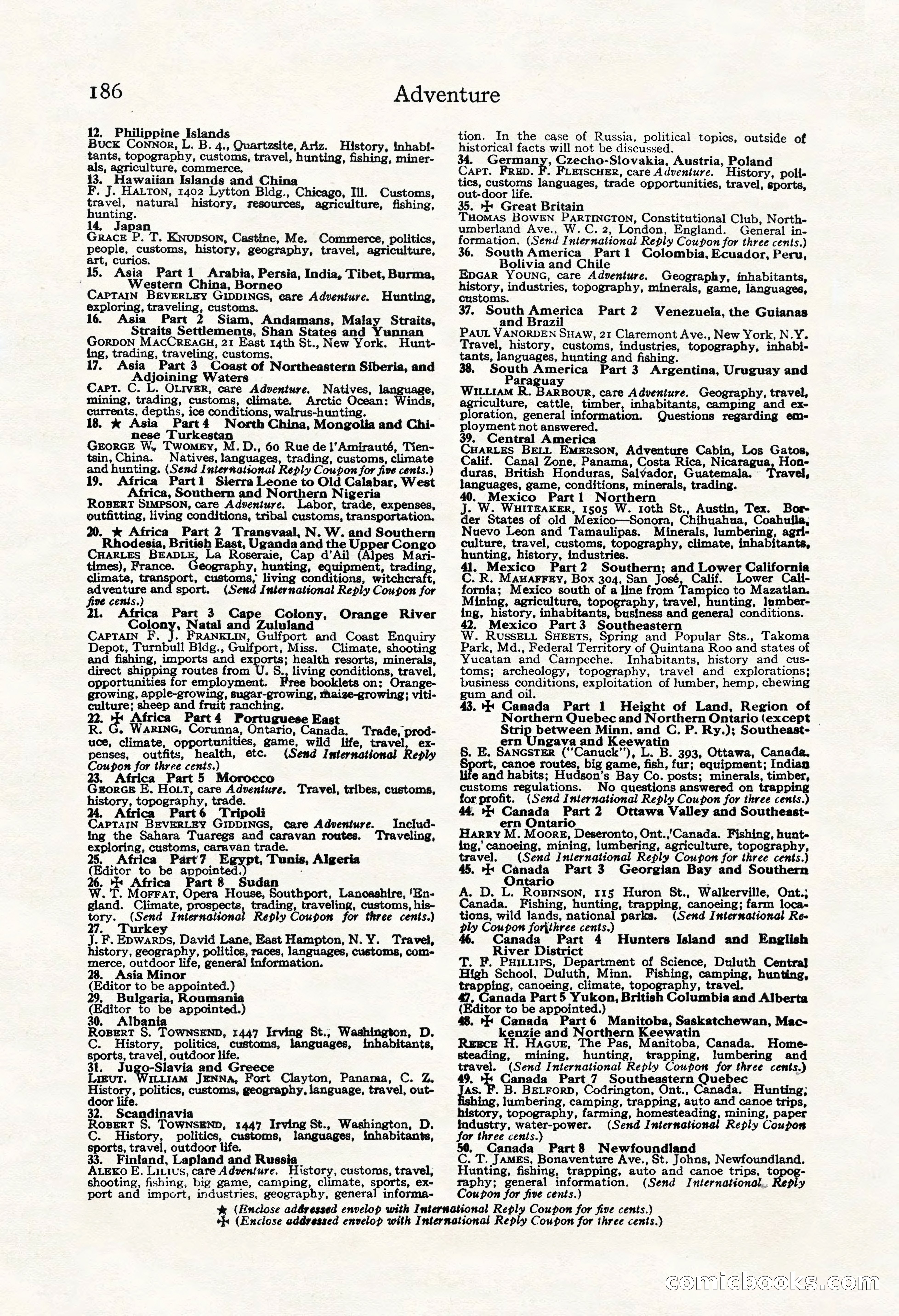 Adventure Magazine Cover — page 200 of 208