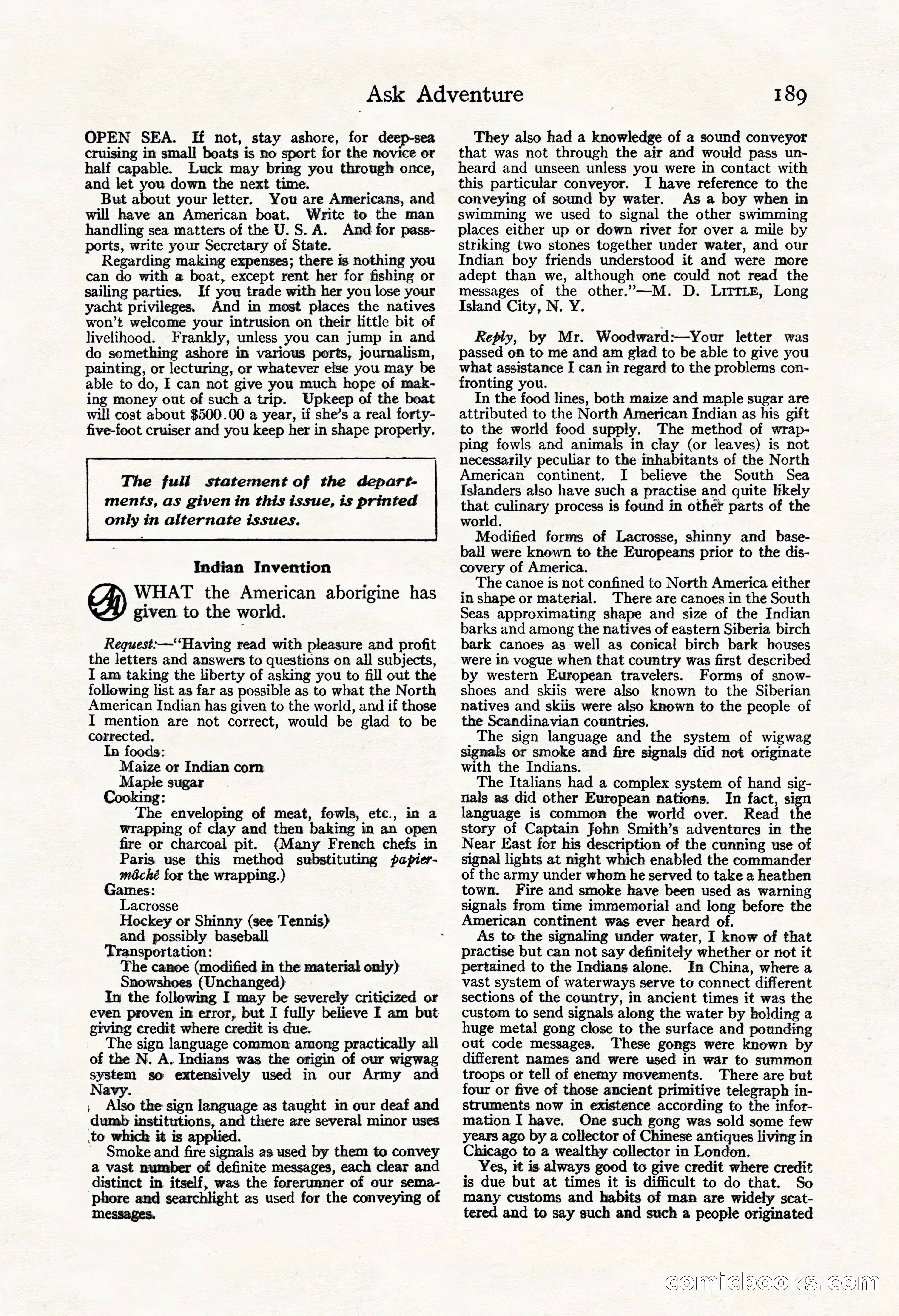 Adventure Magazine Cover — page 203 of 208