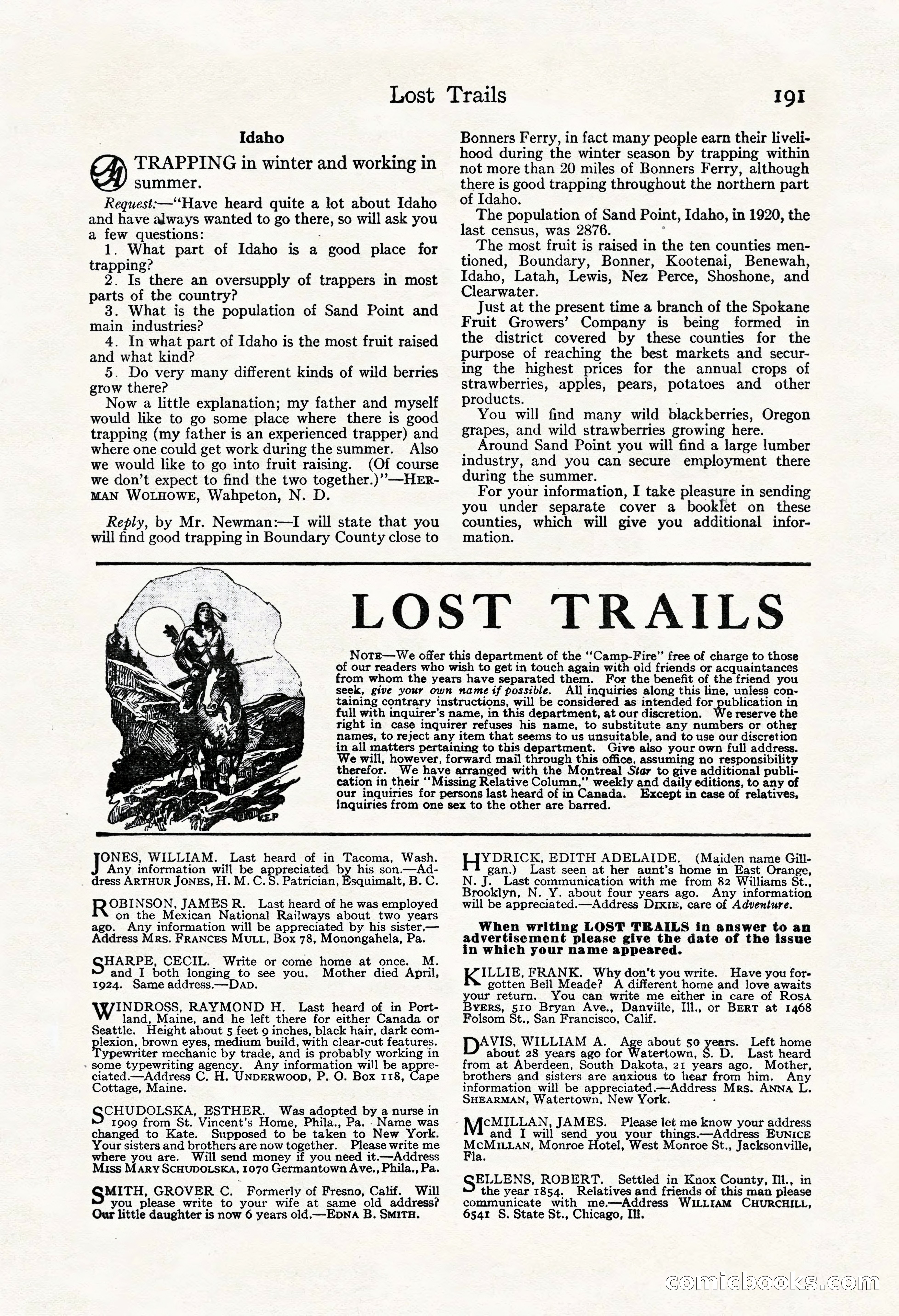 Adventure Magazine Cover — page 205 of 208