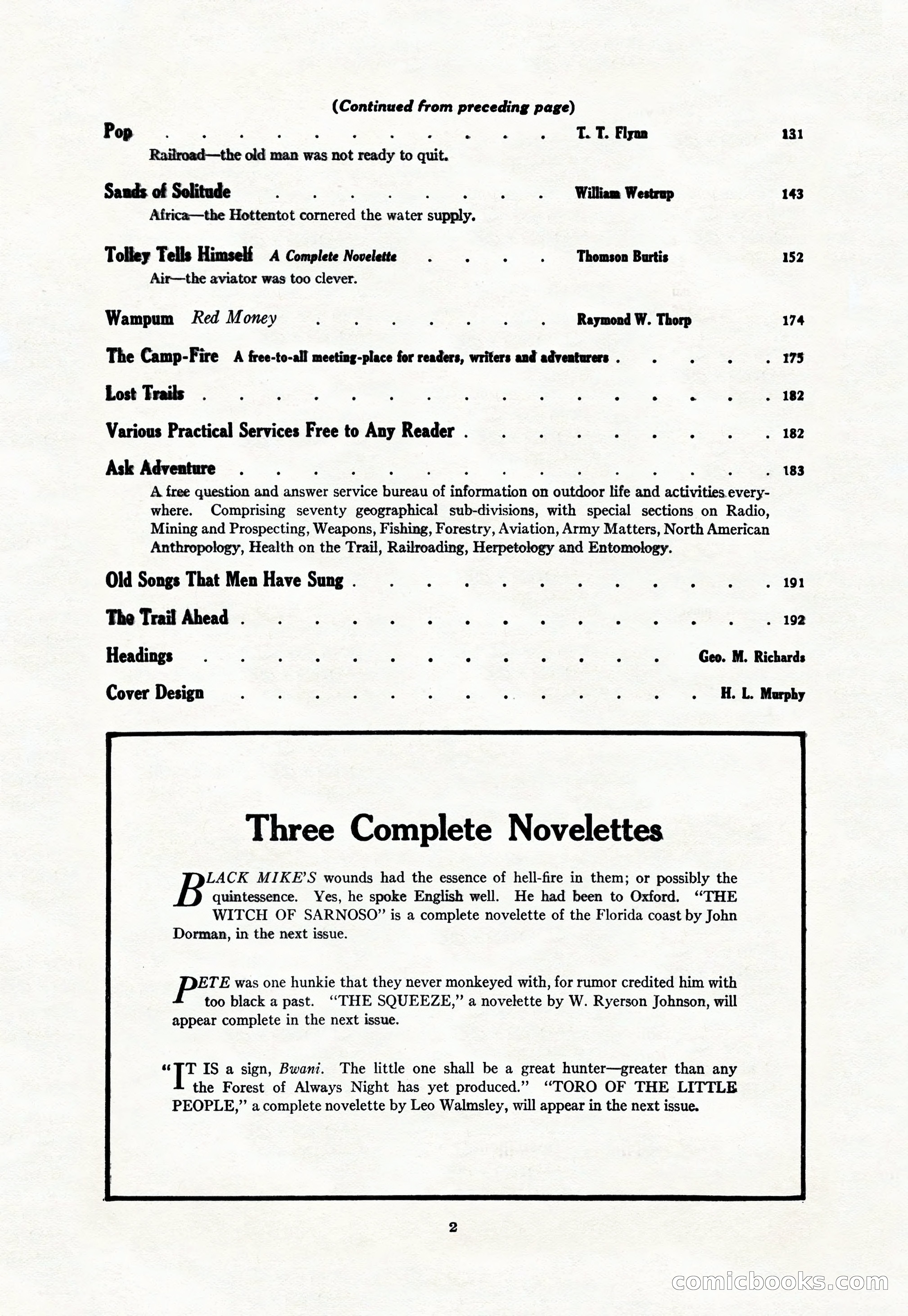 Adventure, March 10, 1926 — page 4 of 196
