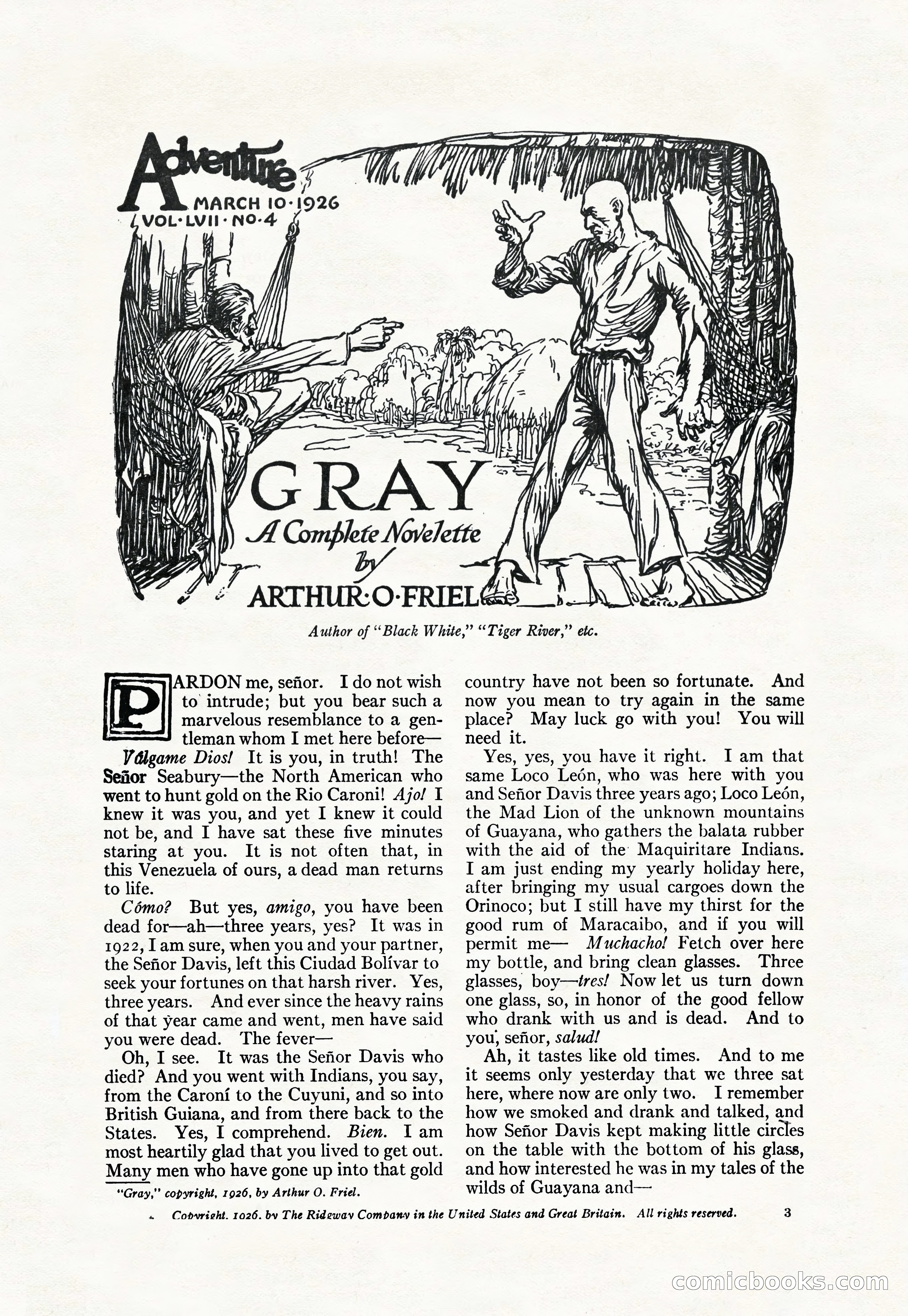 Adventure, March 10, 1926 — page 5 of 196