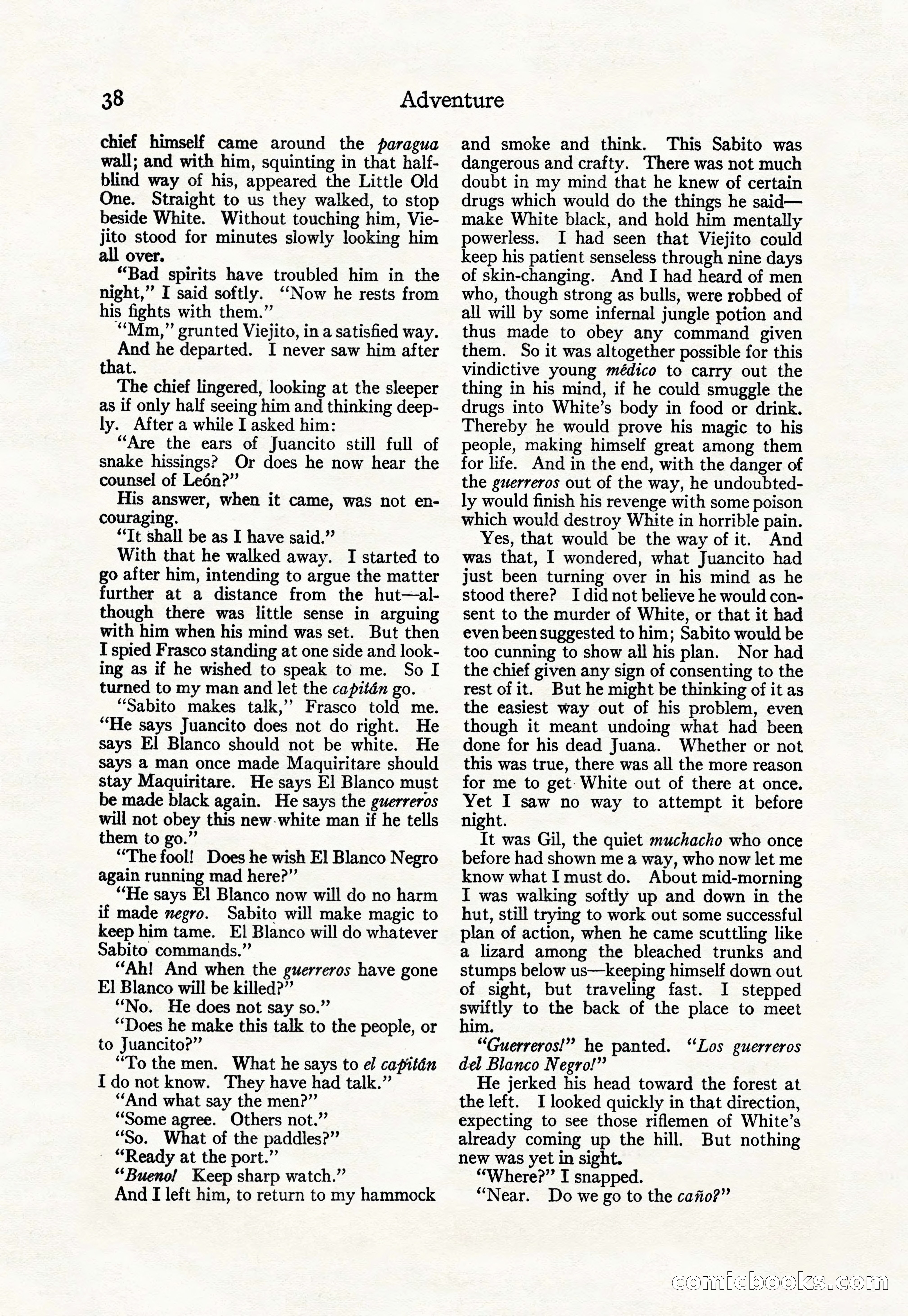 Adventure, March 10, 1926 — page 40 of 196