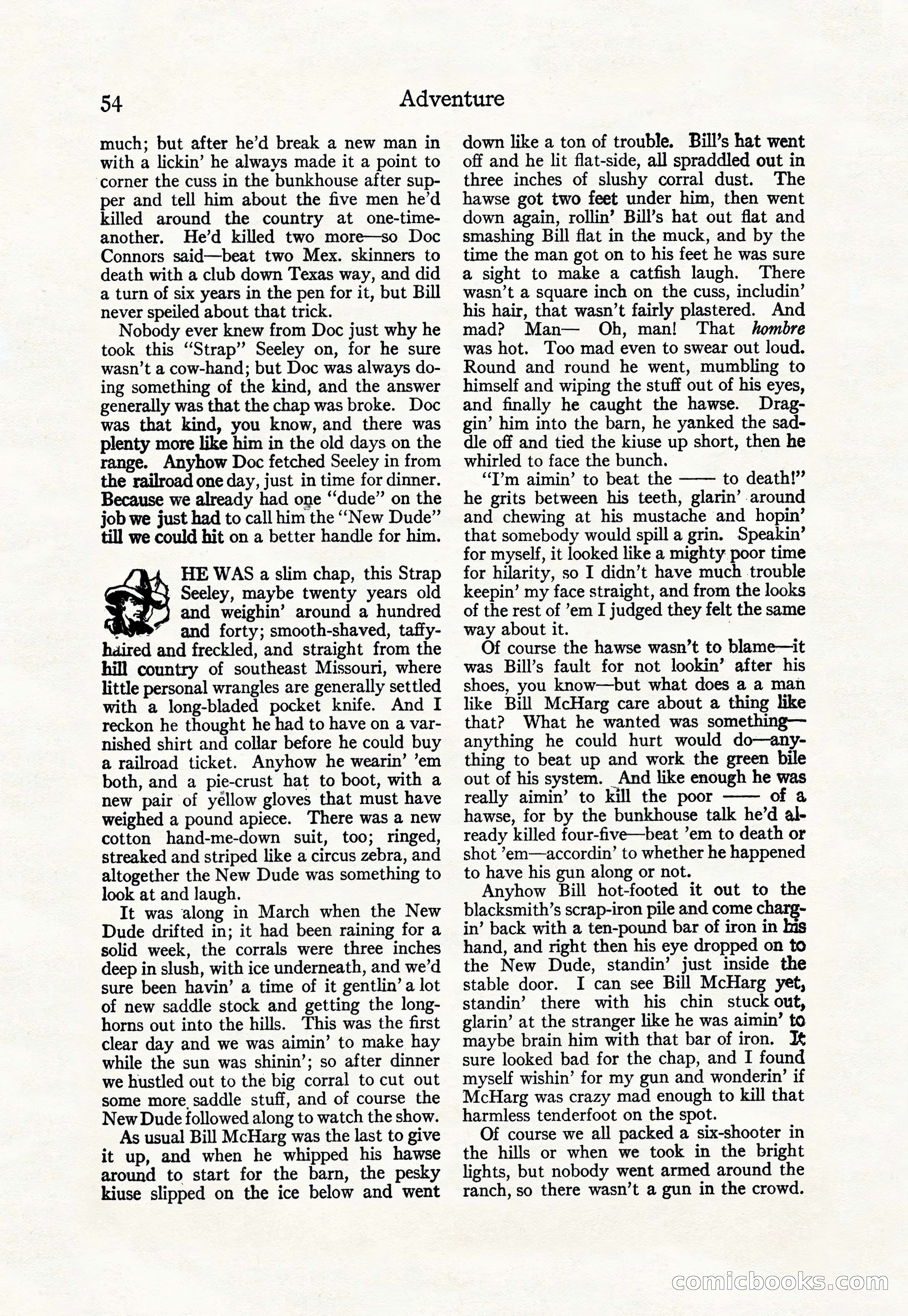 Adventure, March 10, 1926 — page 56 of 196