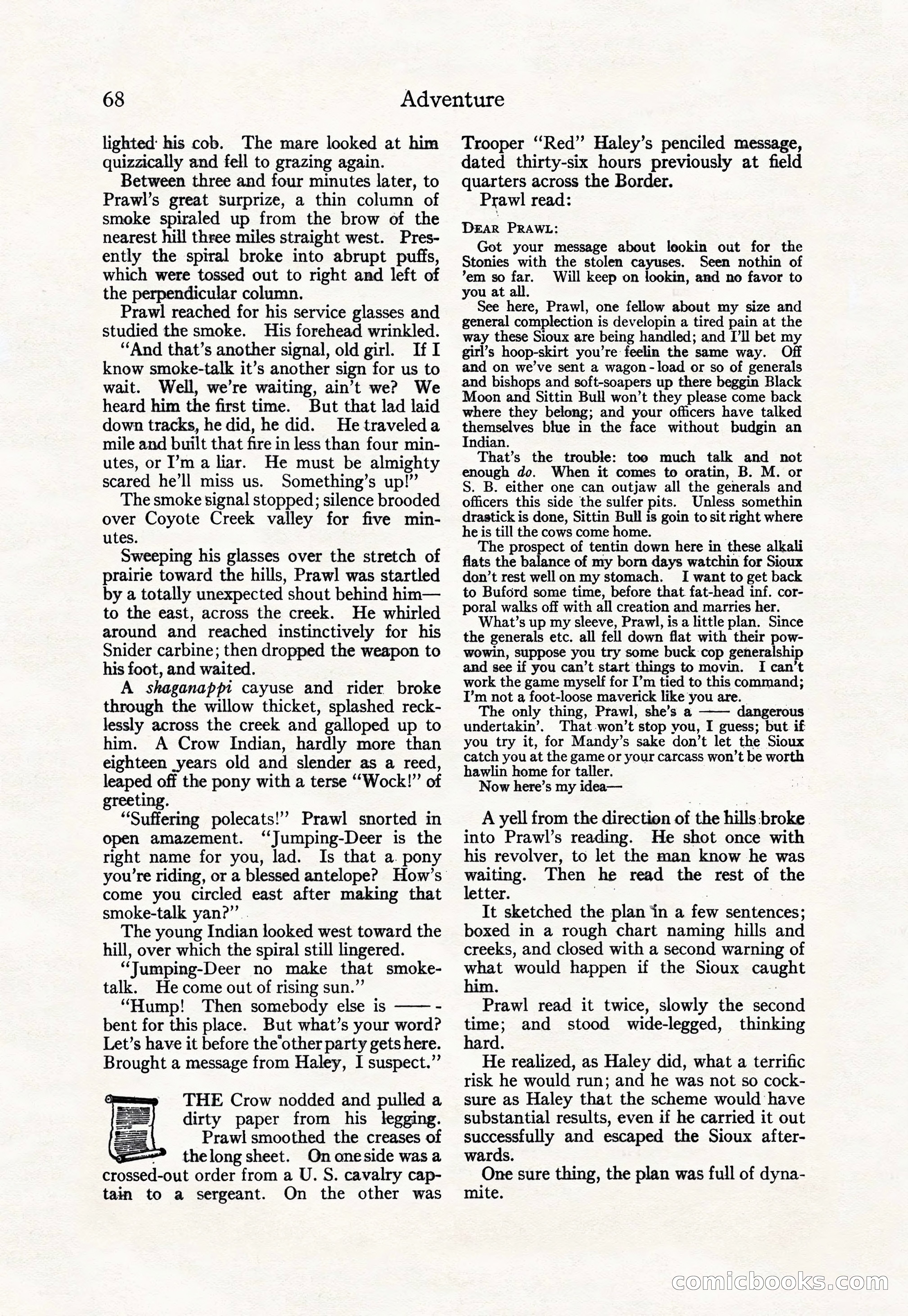 Adventure, March 10, 1926 — page 70 of 196