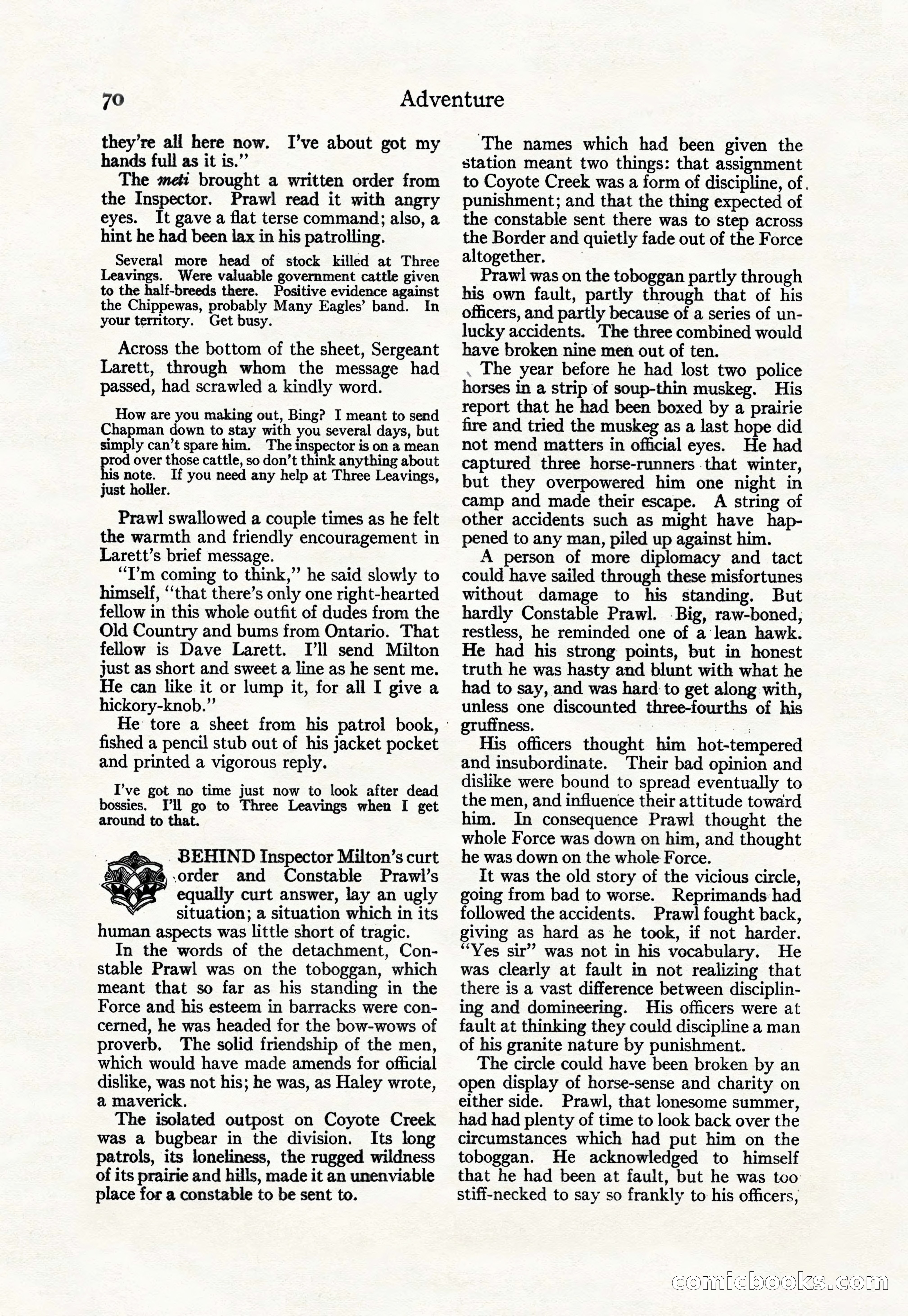 Adventure, March 10, 1926 — page 72 of 196