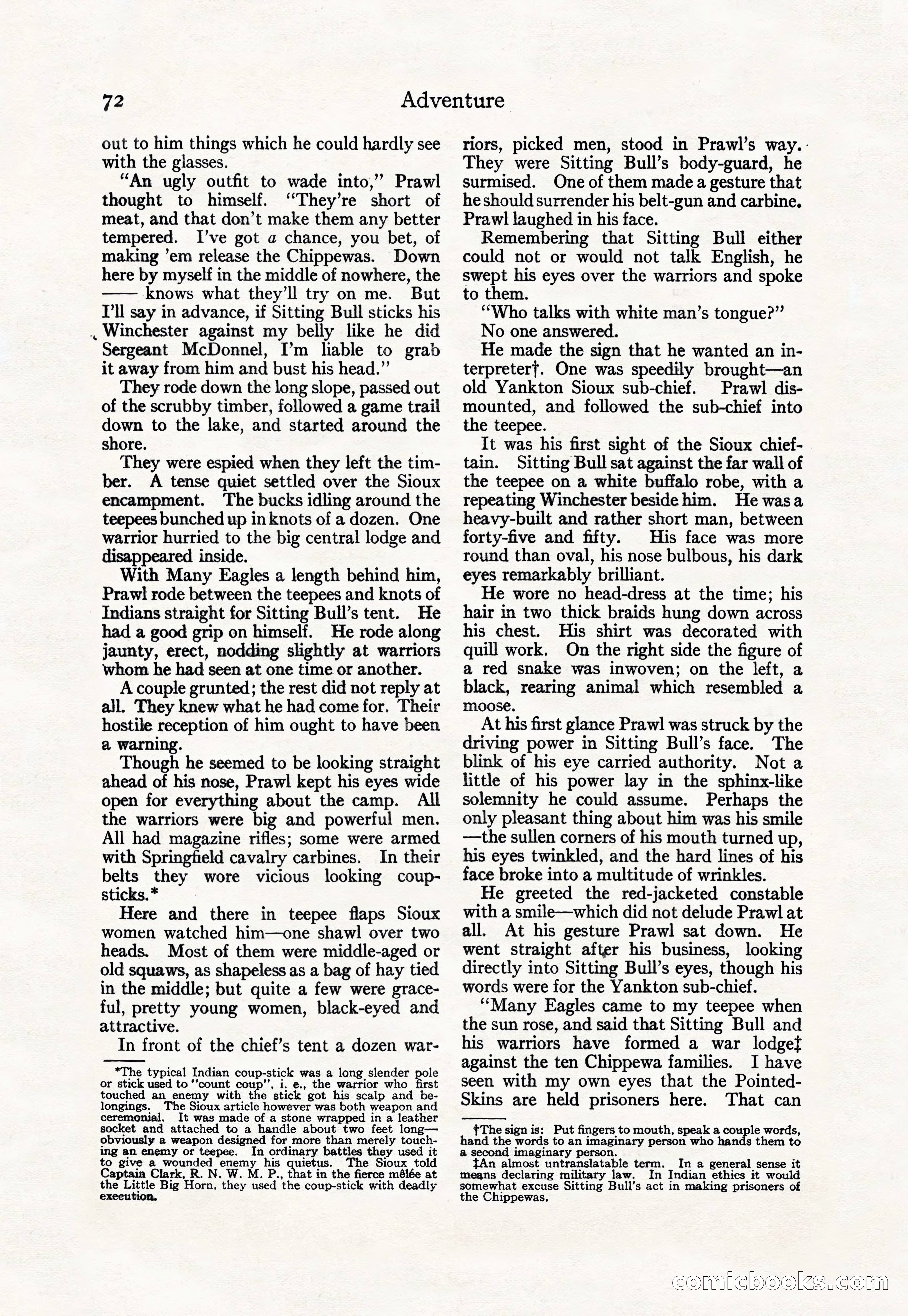 Adventure, March 10, 1926 — page 74 of 196