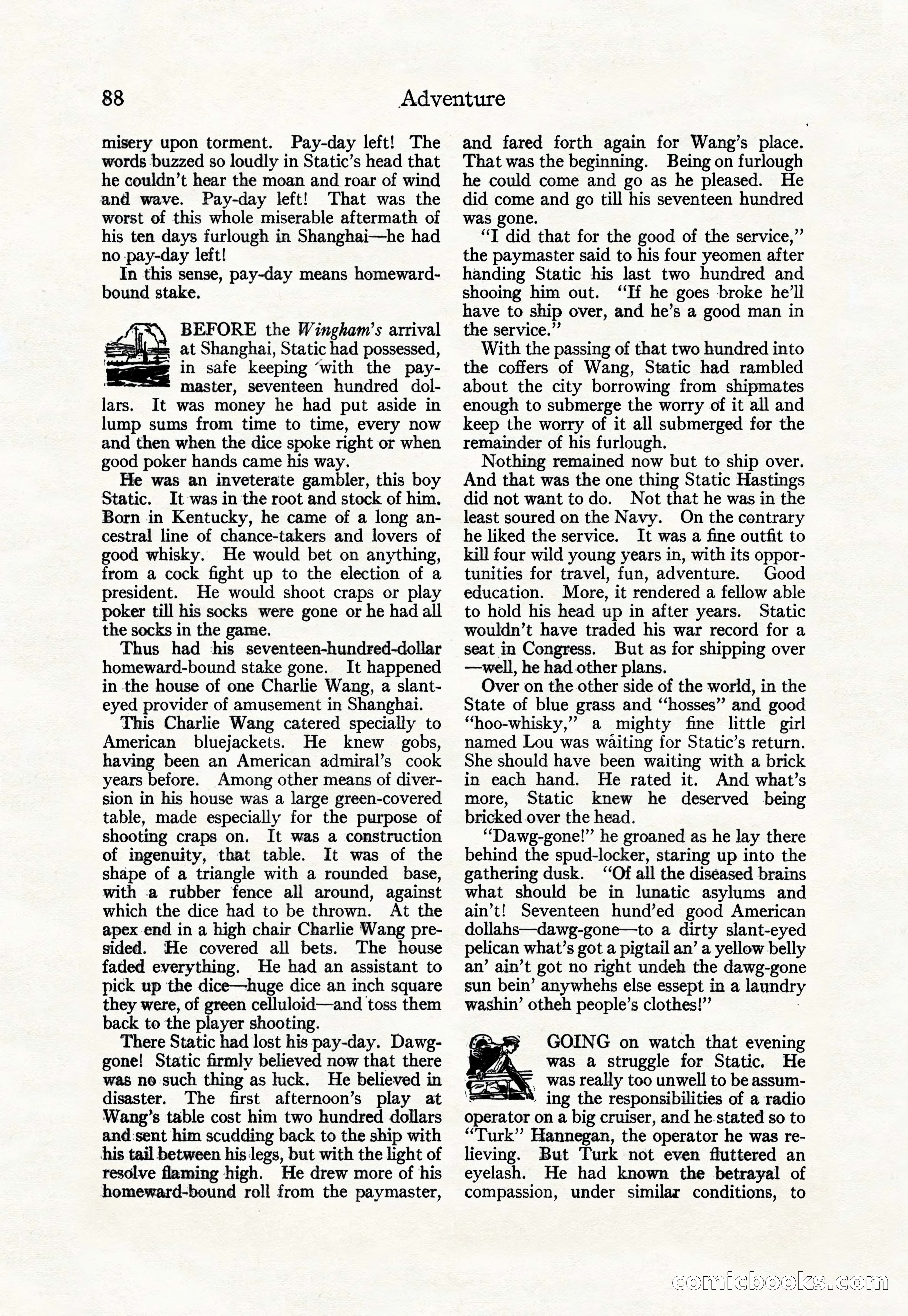Adventure, March 10, 1926 — page 90 of 196