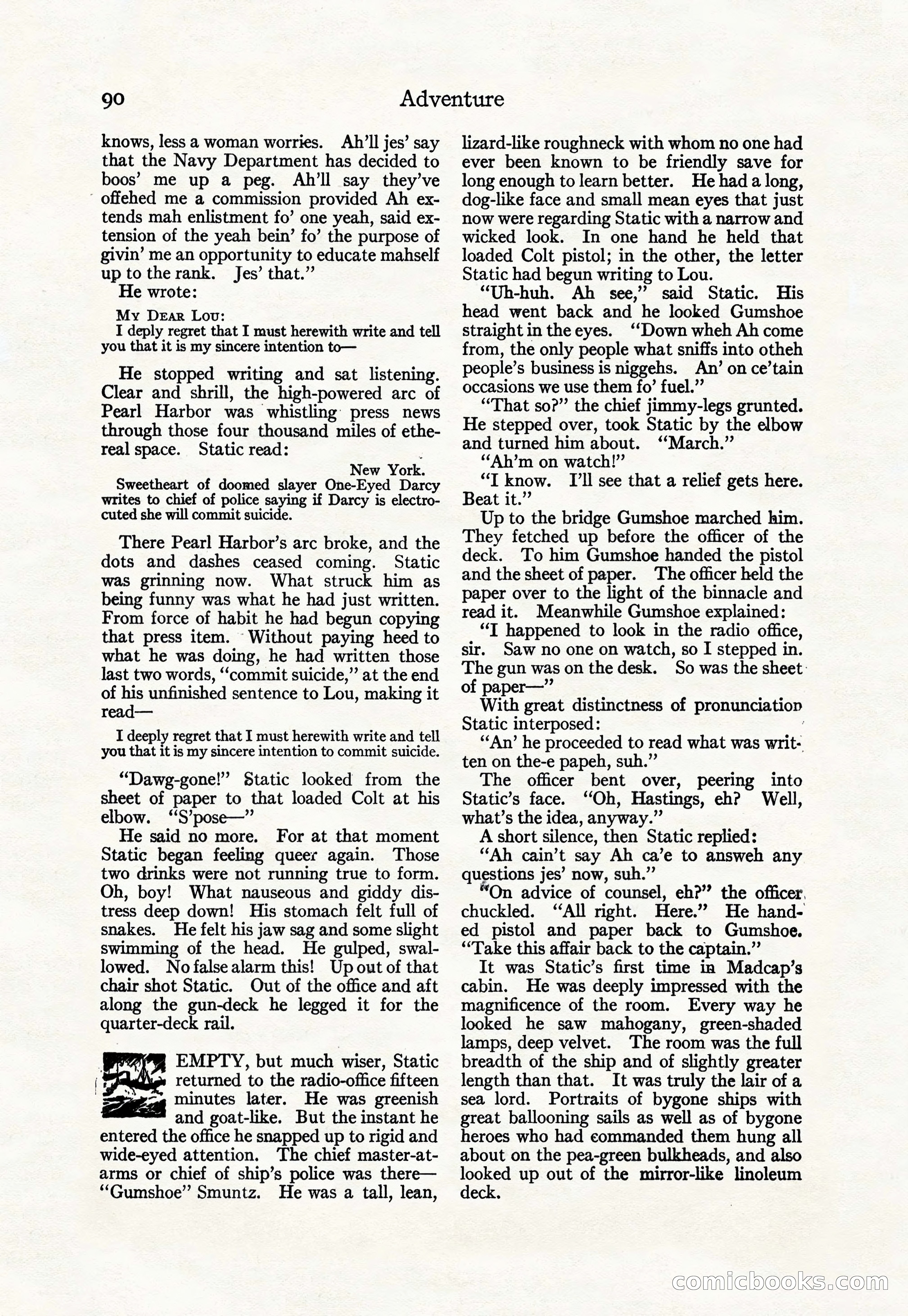 Adventure, March 10, 1926 — page 92 of 196