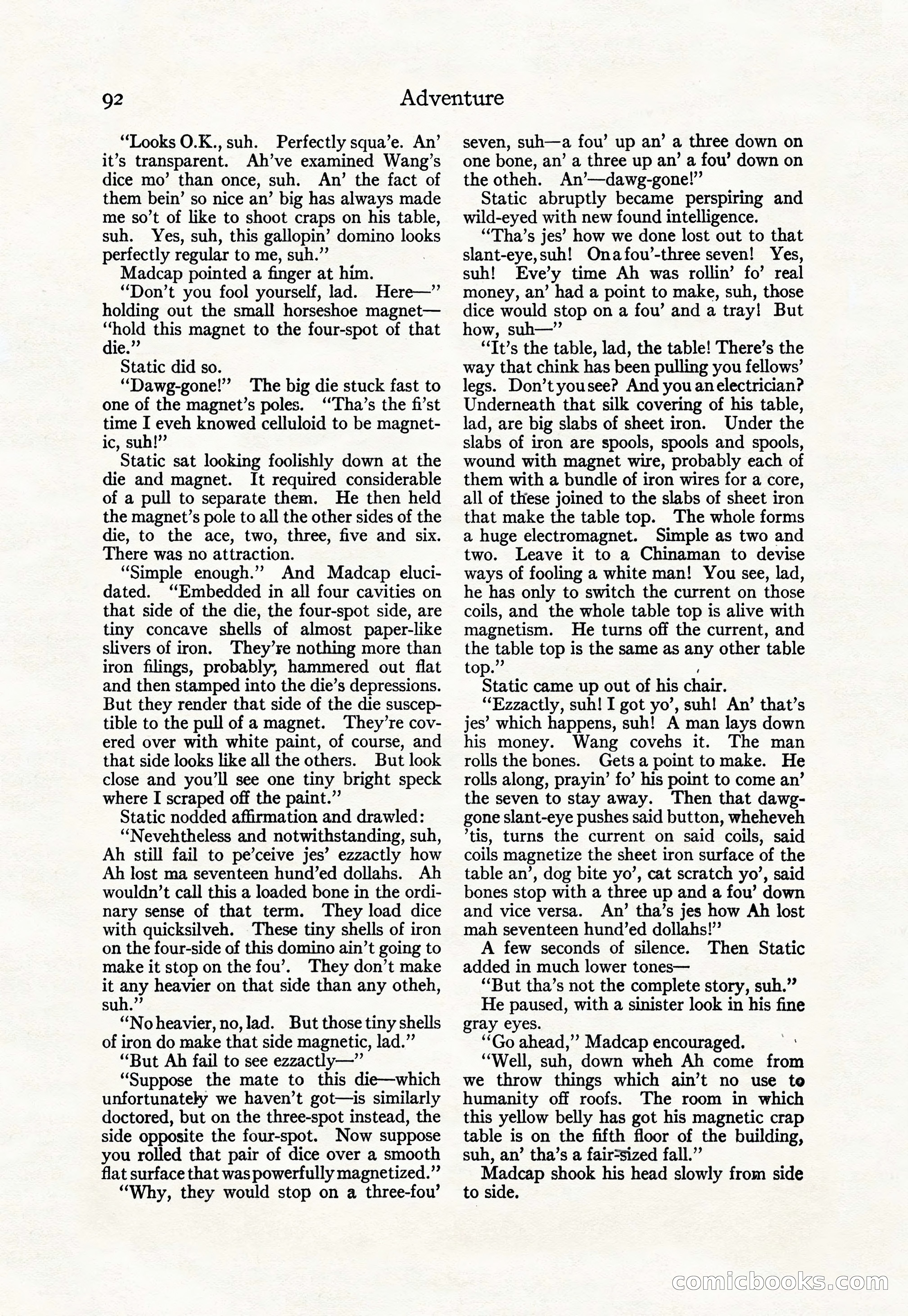 Adventure, March 10, 1926 — page 94 of 196