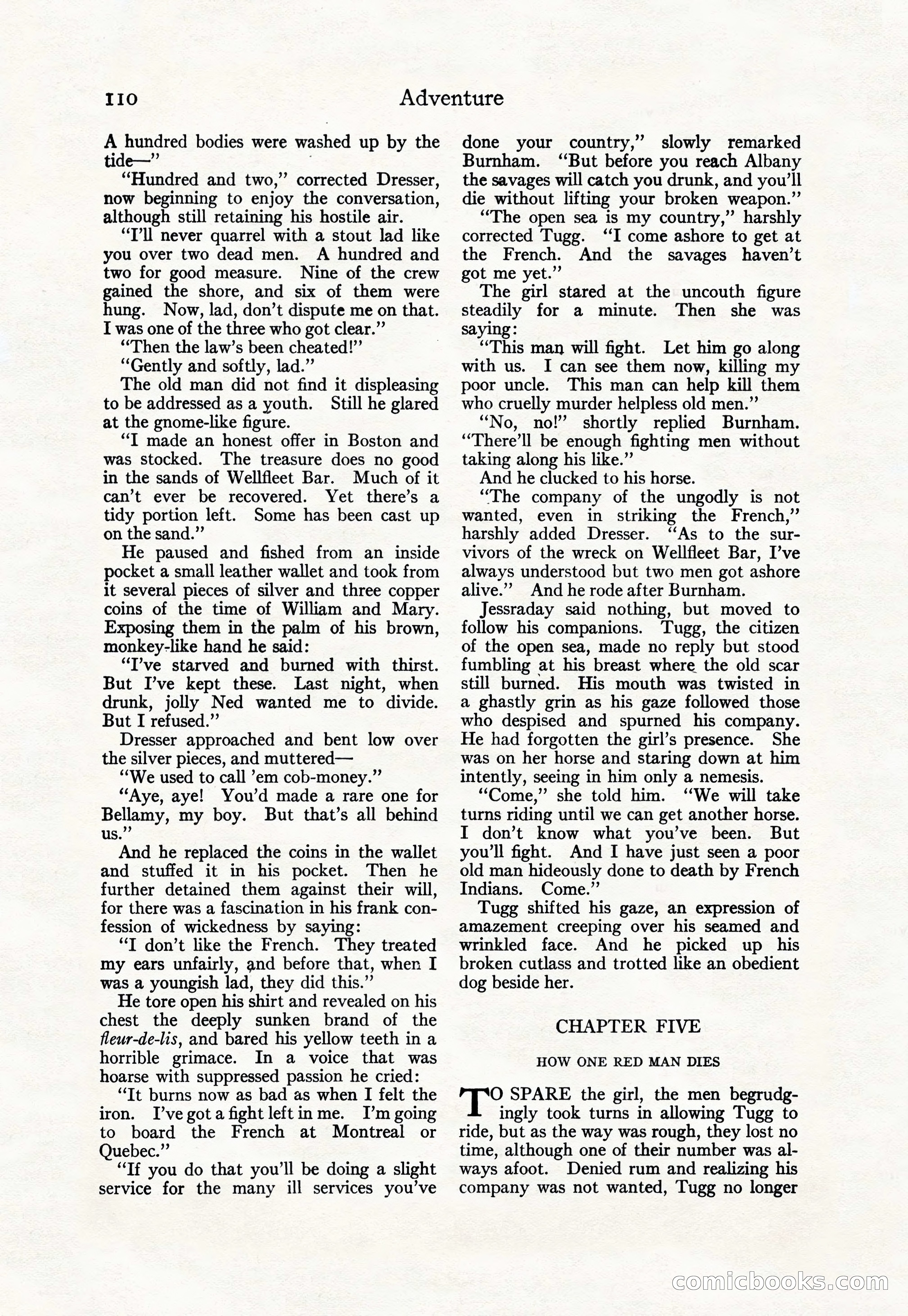 Adventure, March 10, 1926 — page 112 of 196