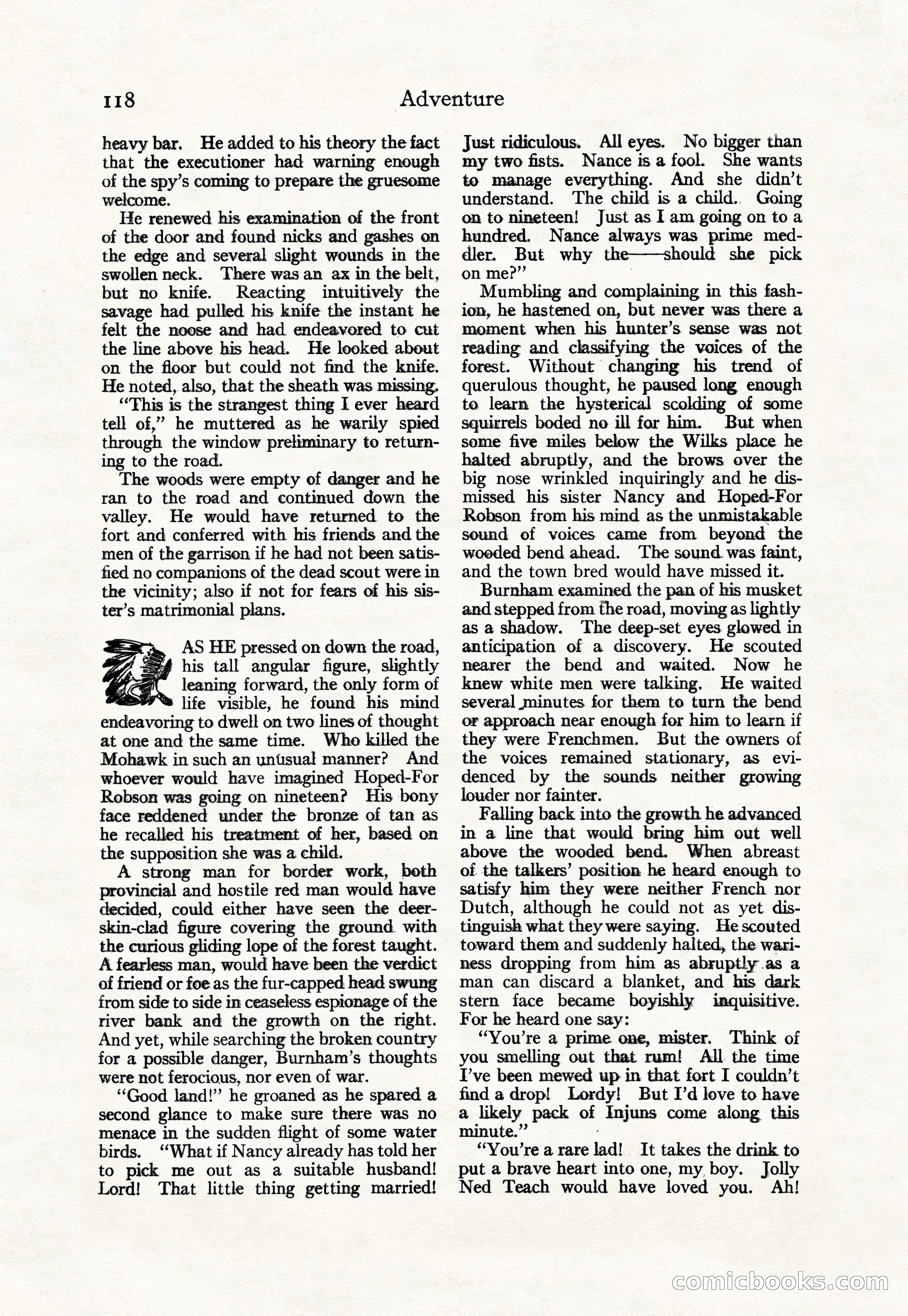 Adventure, March 10, 1926 — page 120 of 196