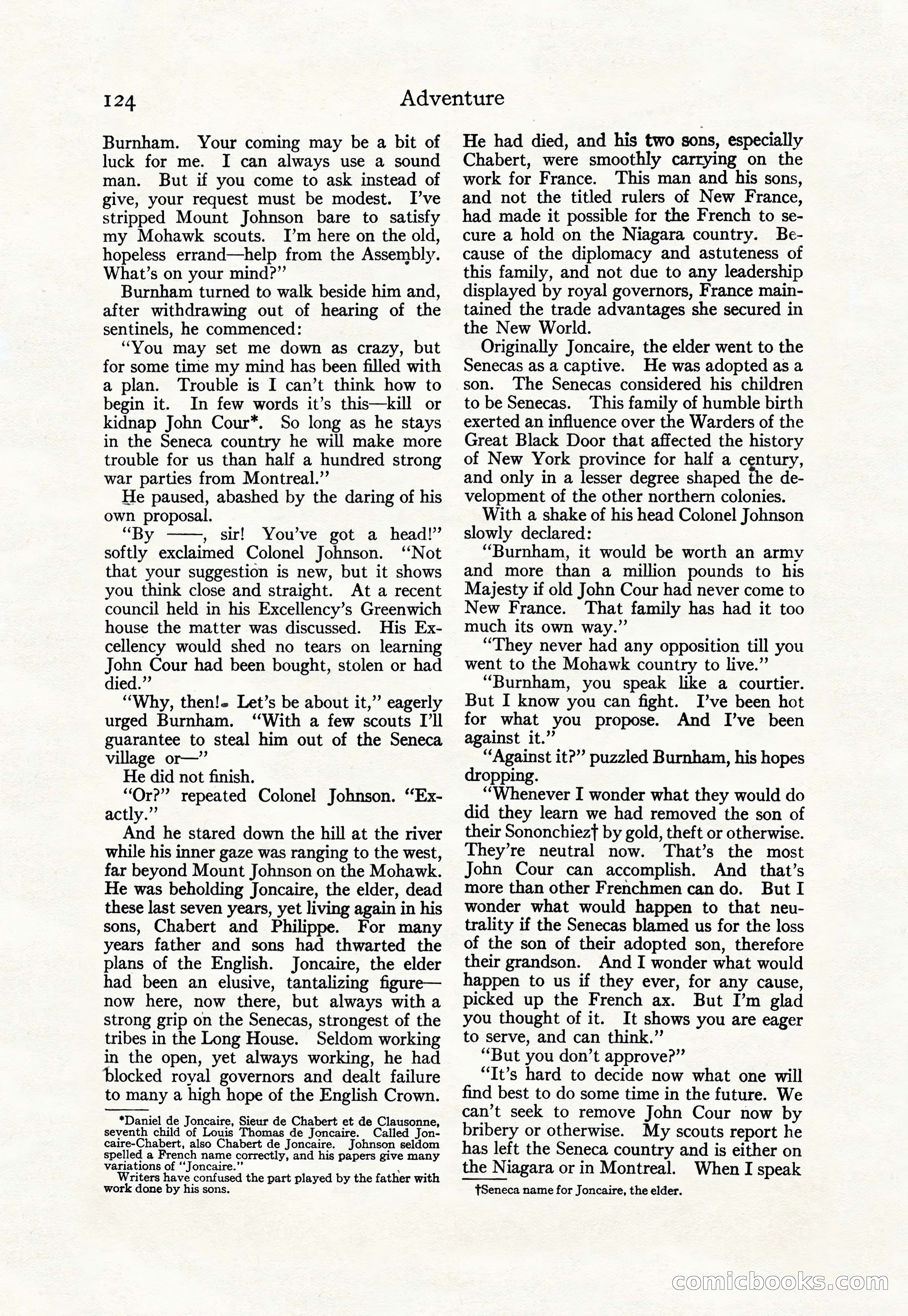 Adventure, March 10, 1926 — page 126 of 196