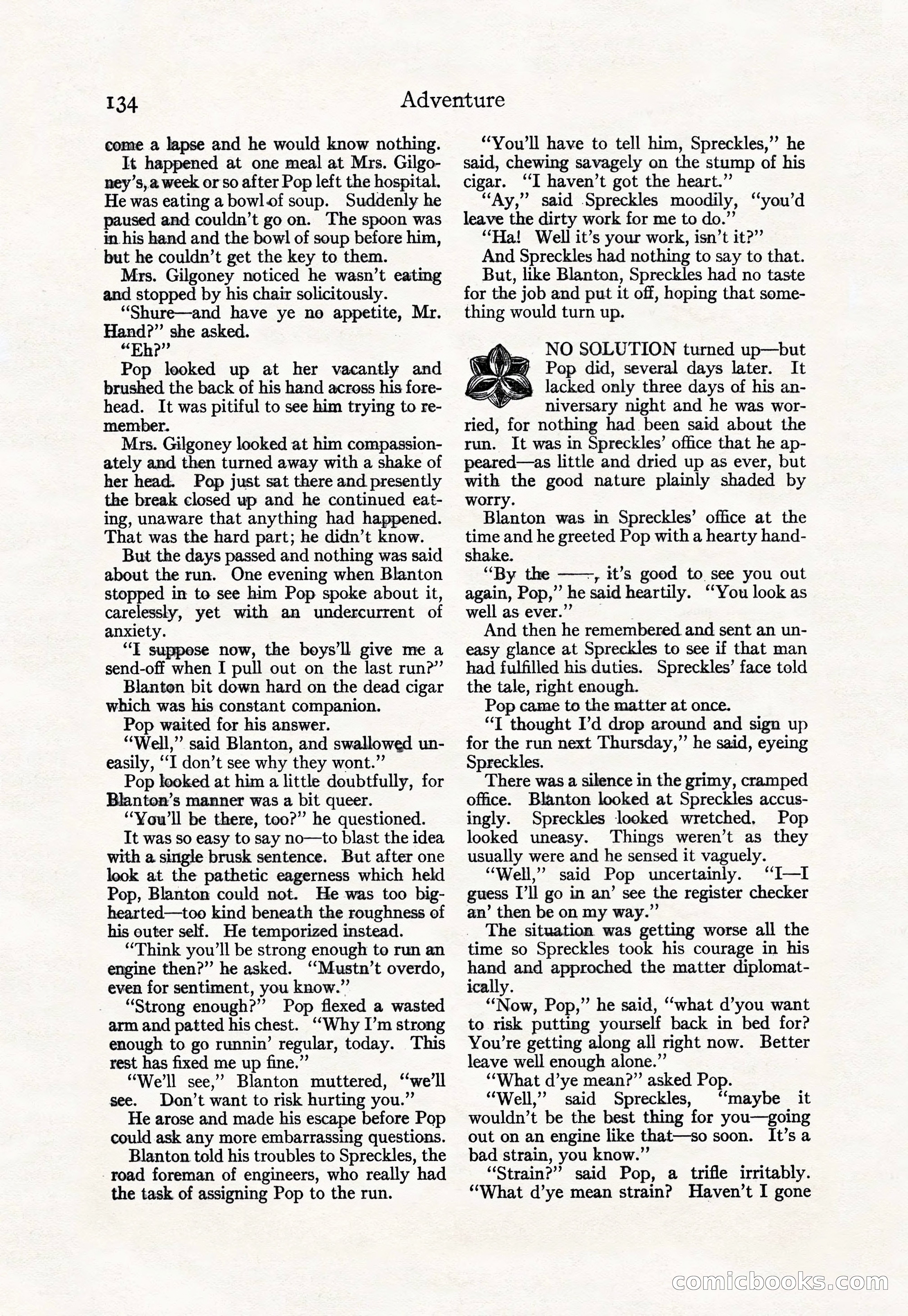 Adventure, March 10, 1926 — page 136 of 196