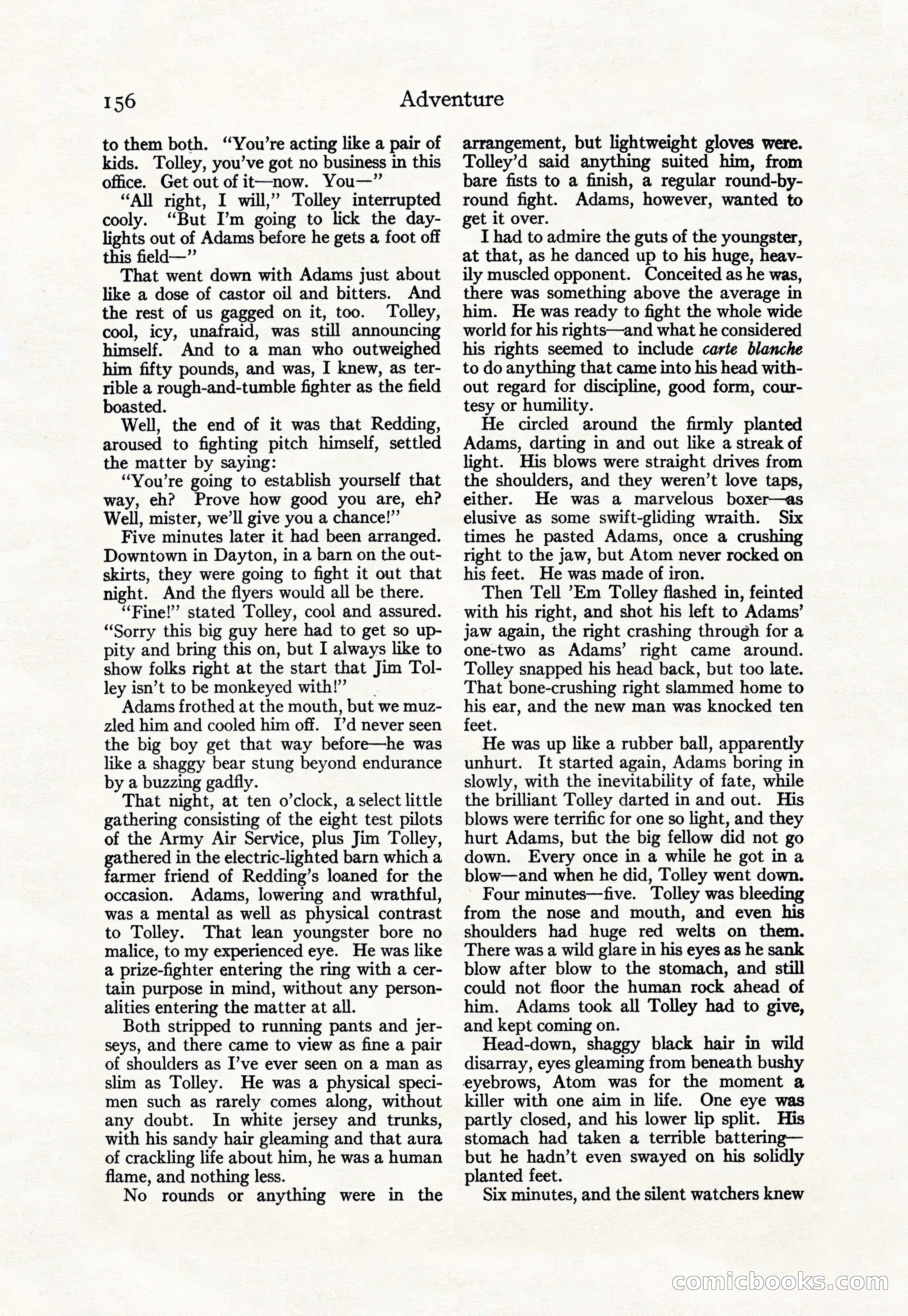 Adventure, March 10, 1926 — page 158 of 196