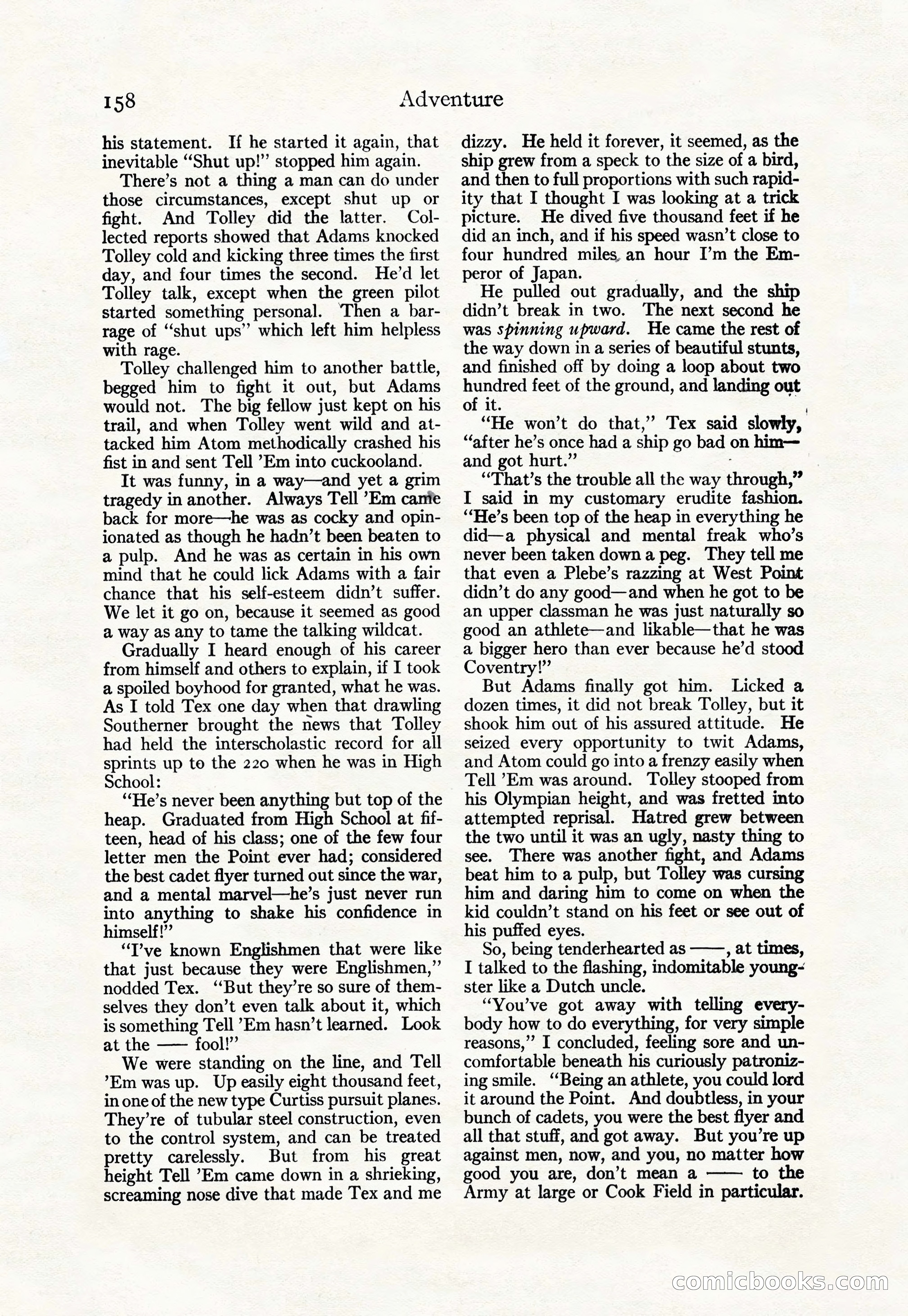 Adventure, March 10, 1926 — page 160 of 196