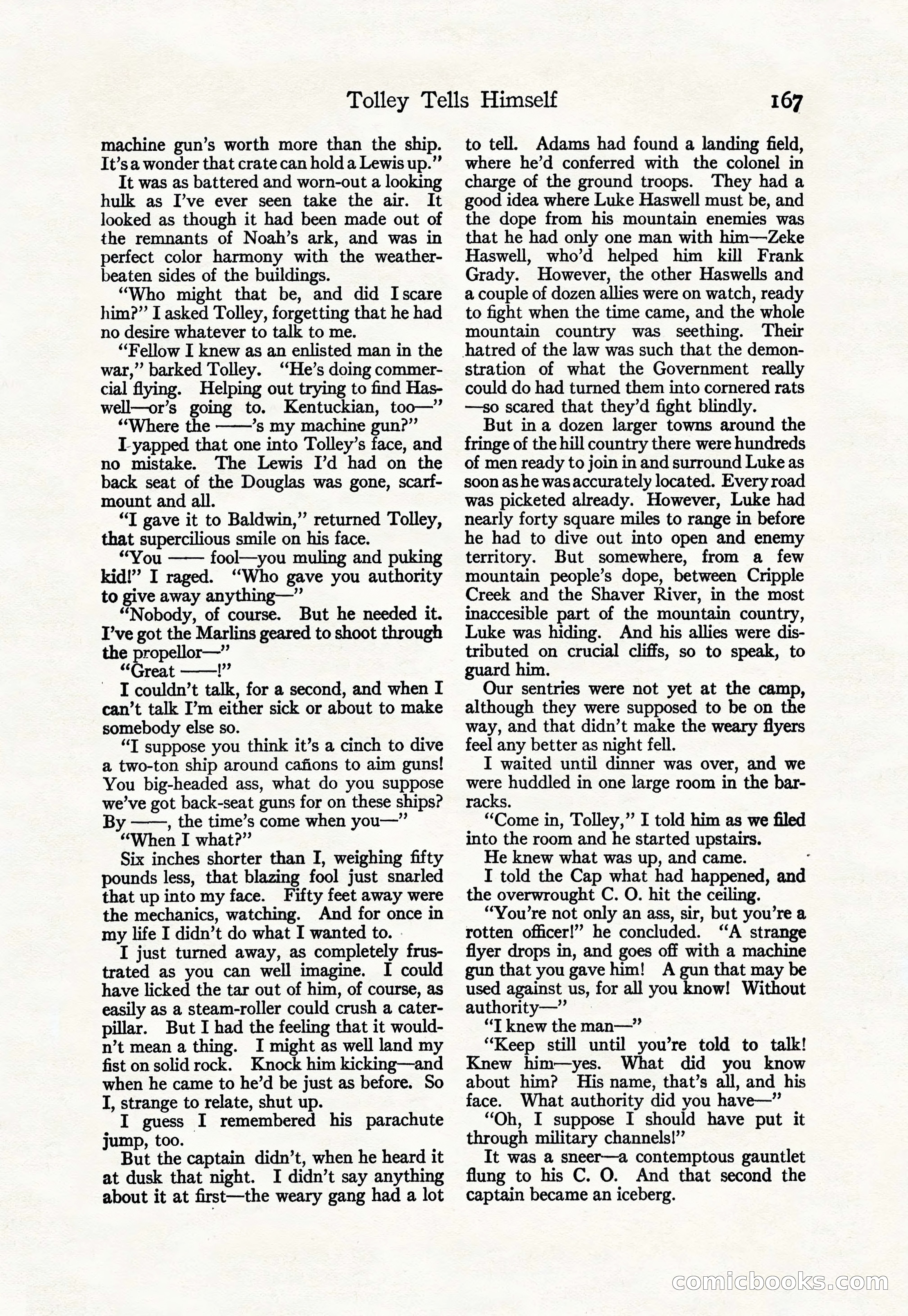 Adventure, March 10, 1926 — page 169 of 196