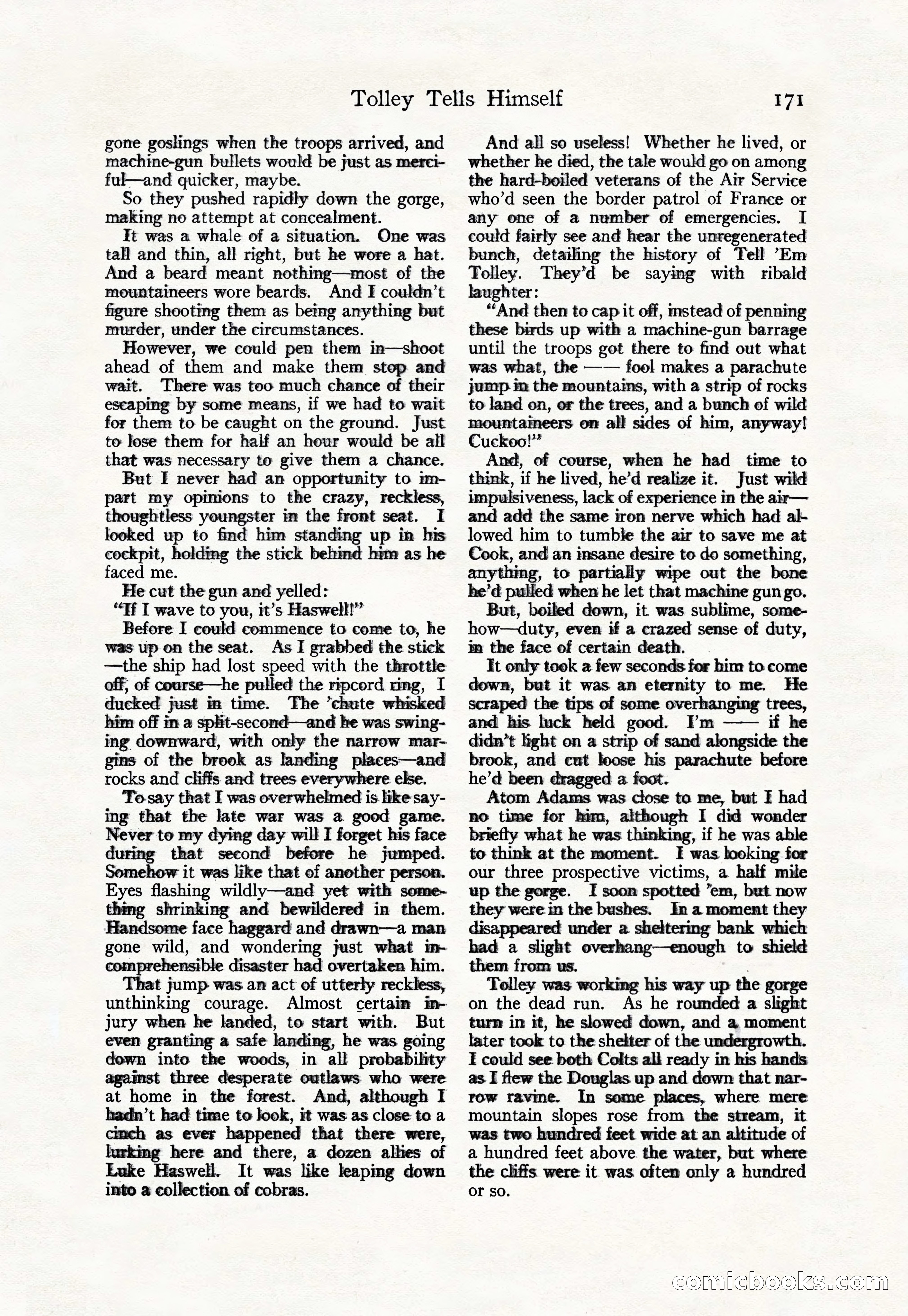 Adventure, March 10, 1926 — page 173 of 196