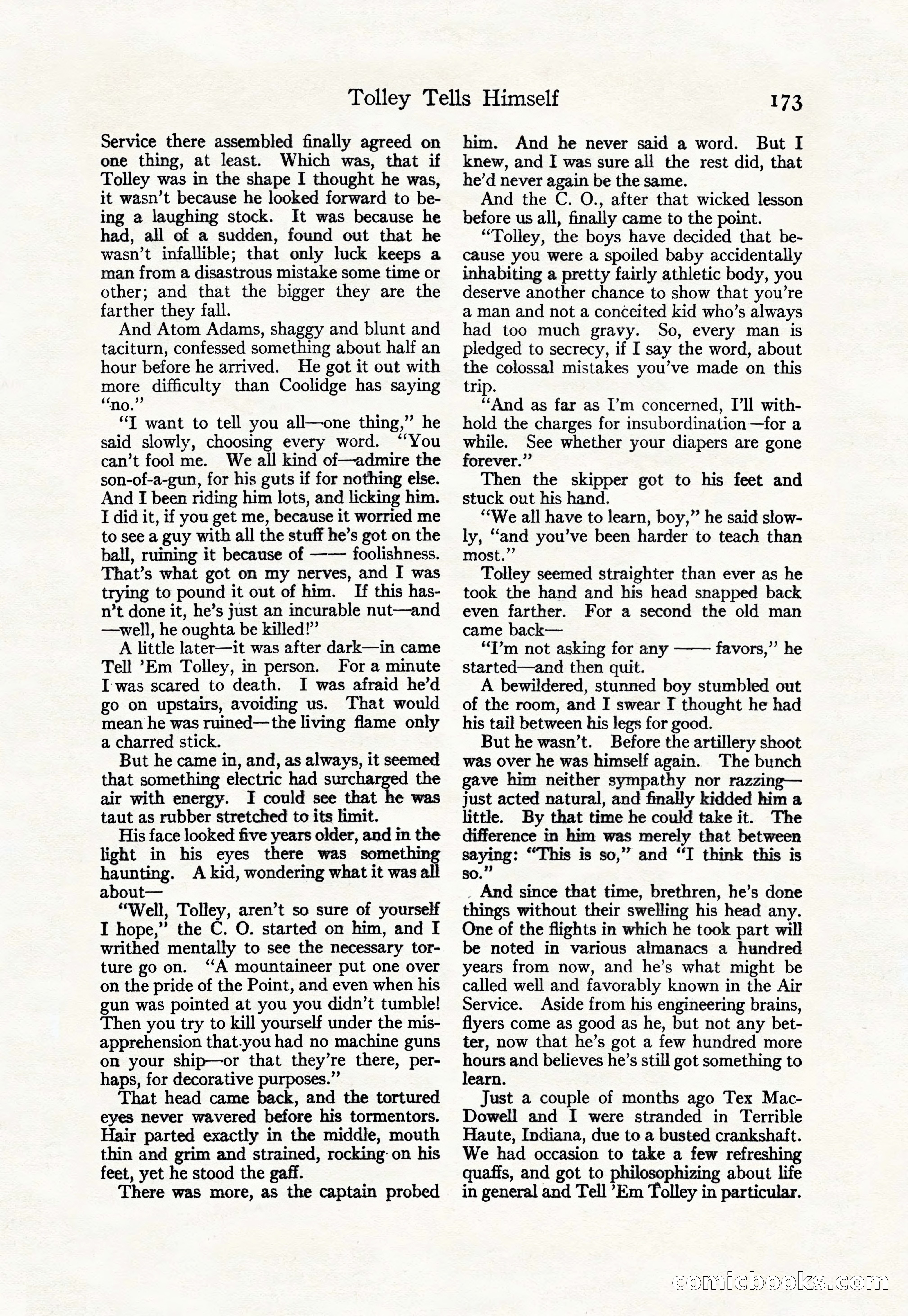 Adventure, March 10, 1926 — page 175 of 196