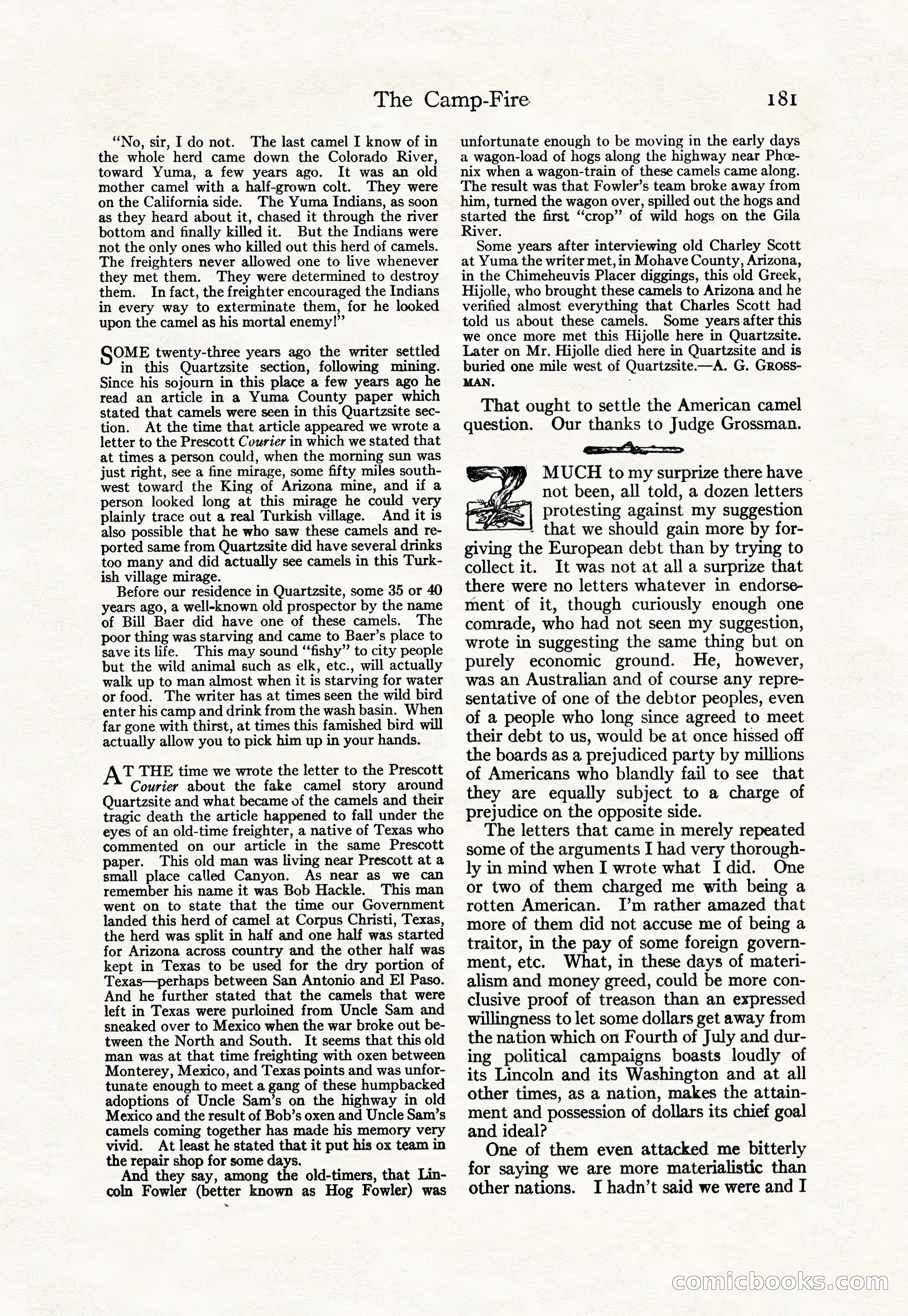 Adventure, March 10, 1926 — page 183 of 196