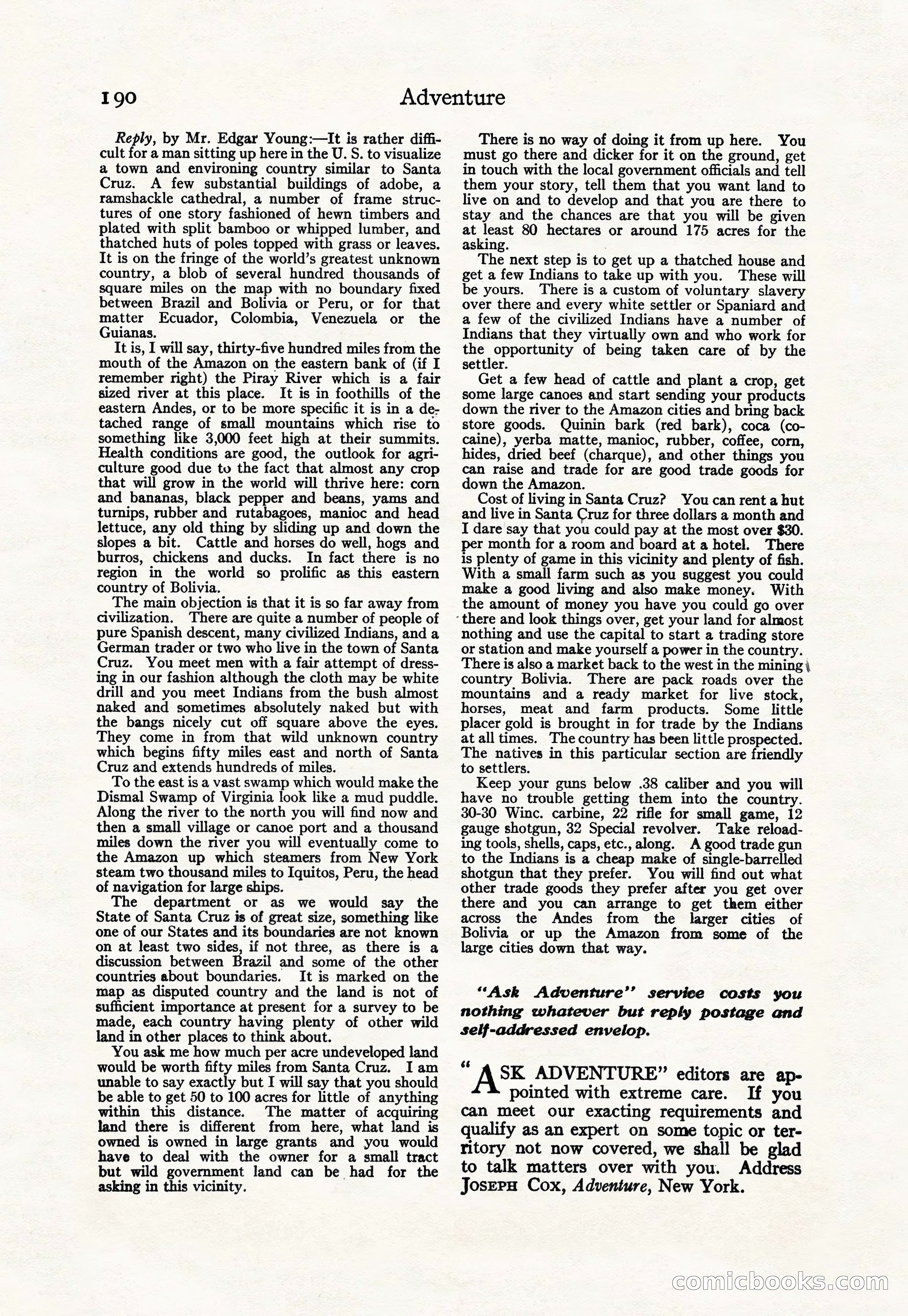 Adventure, March 10, 1926 — page 192 of 196