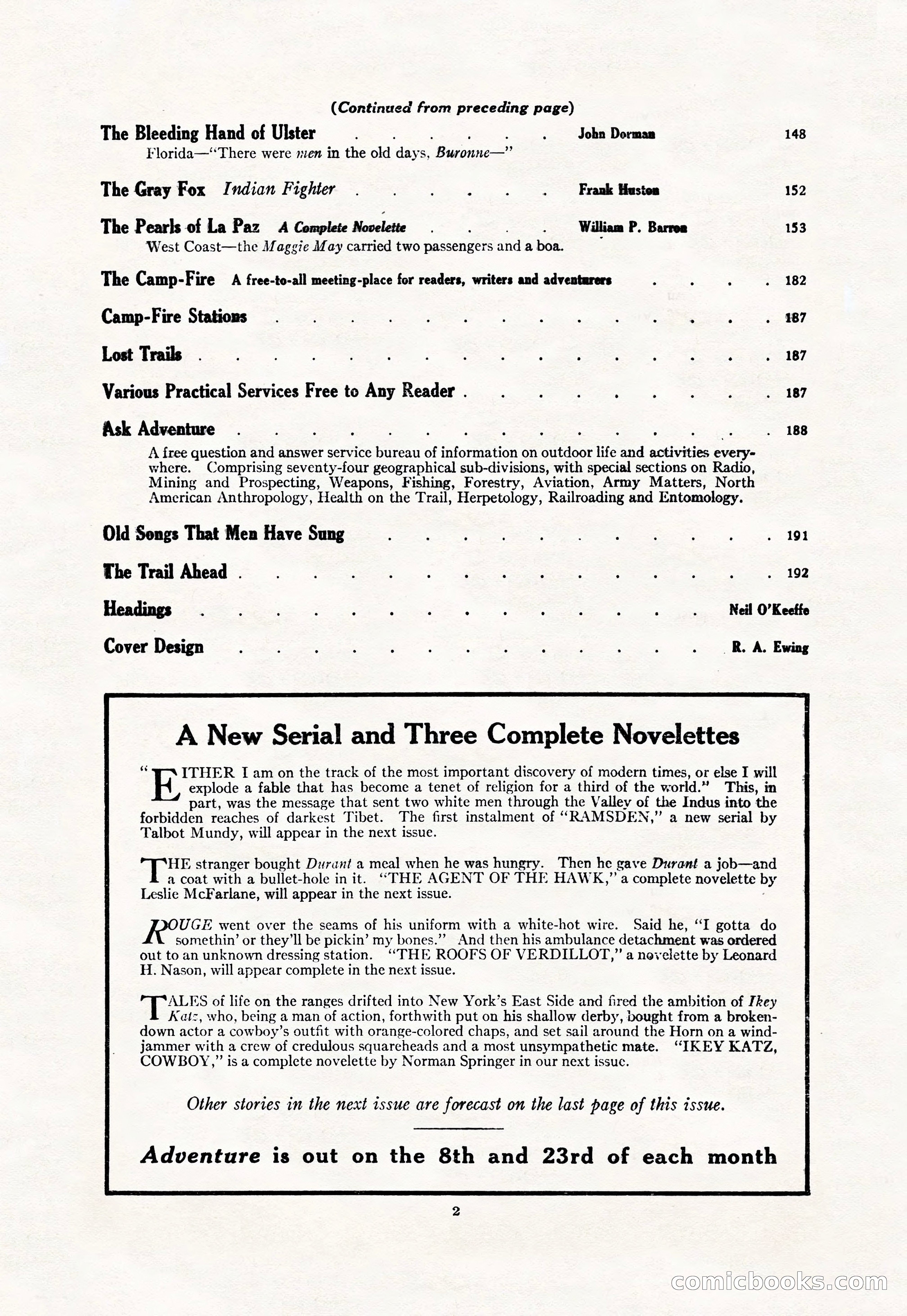 Adventure, May 23, 1926 — page 4 of 196