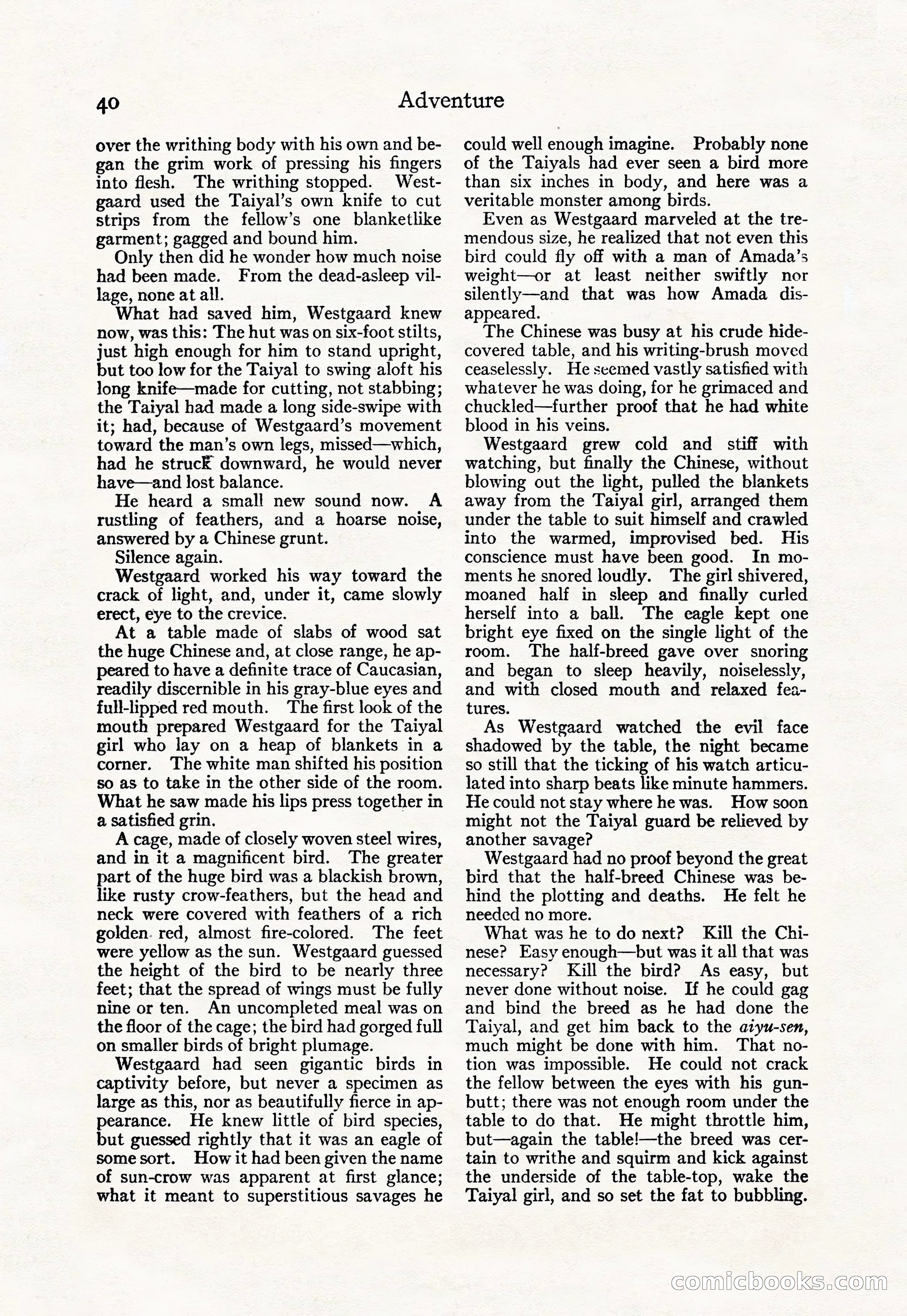 Adventure, May 23, 1926 — page 42 of 196
