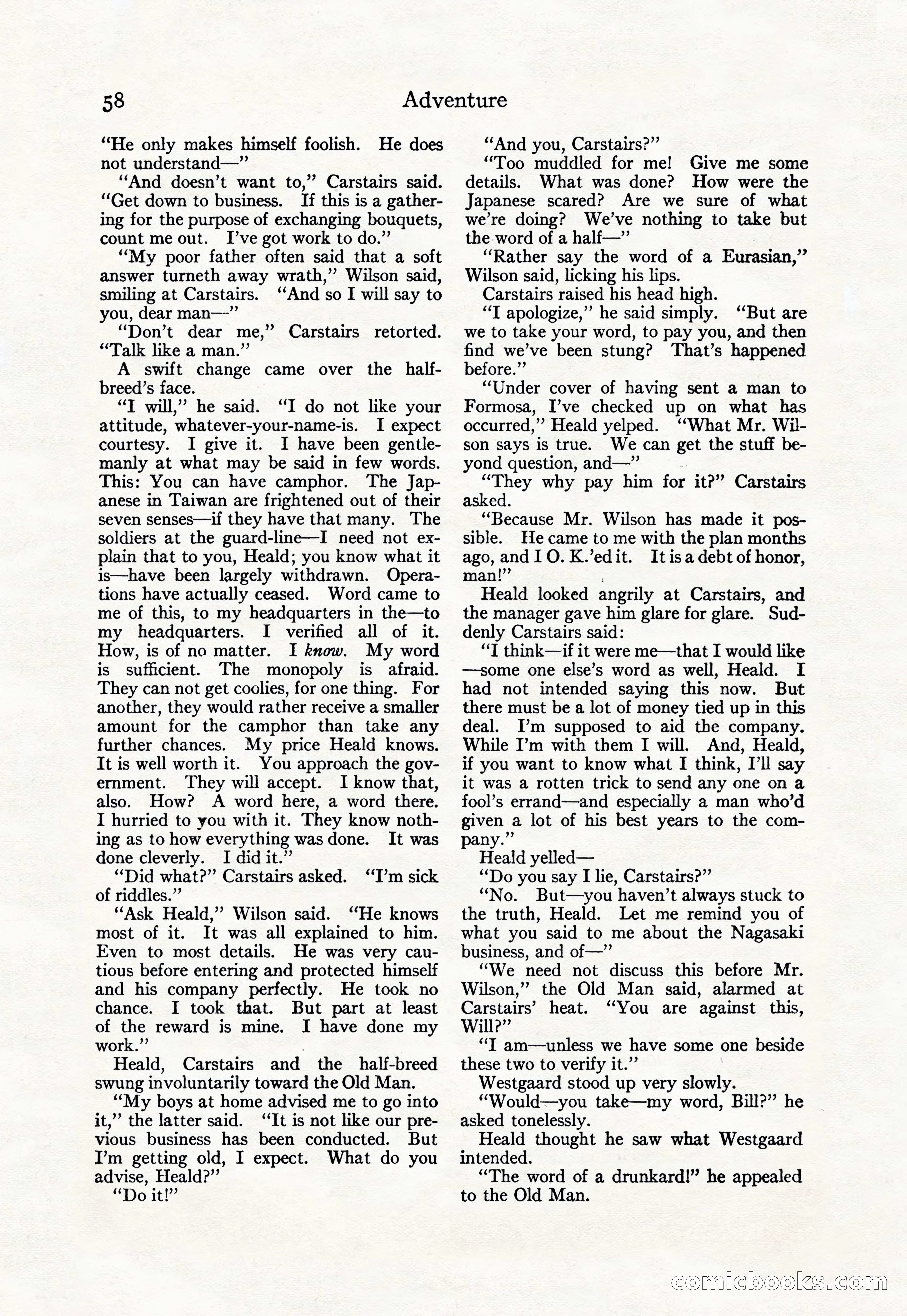 Adventure, May 23, 1926 — page 60 of 196